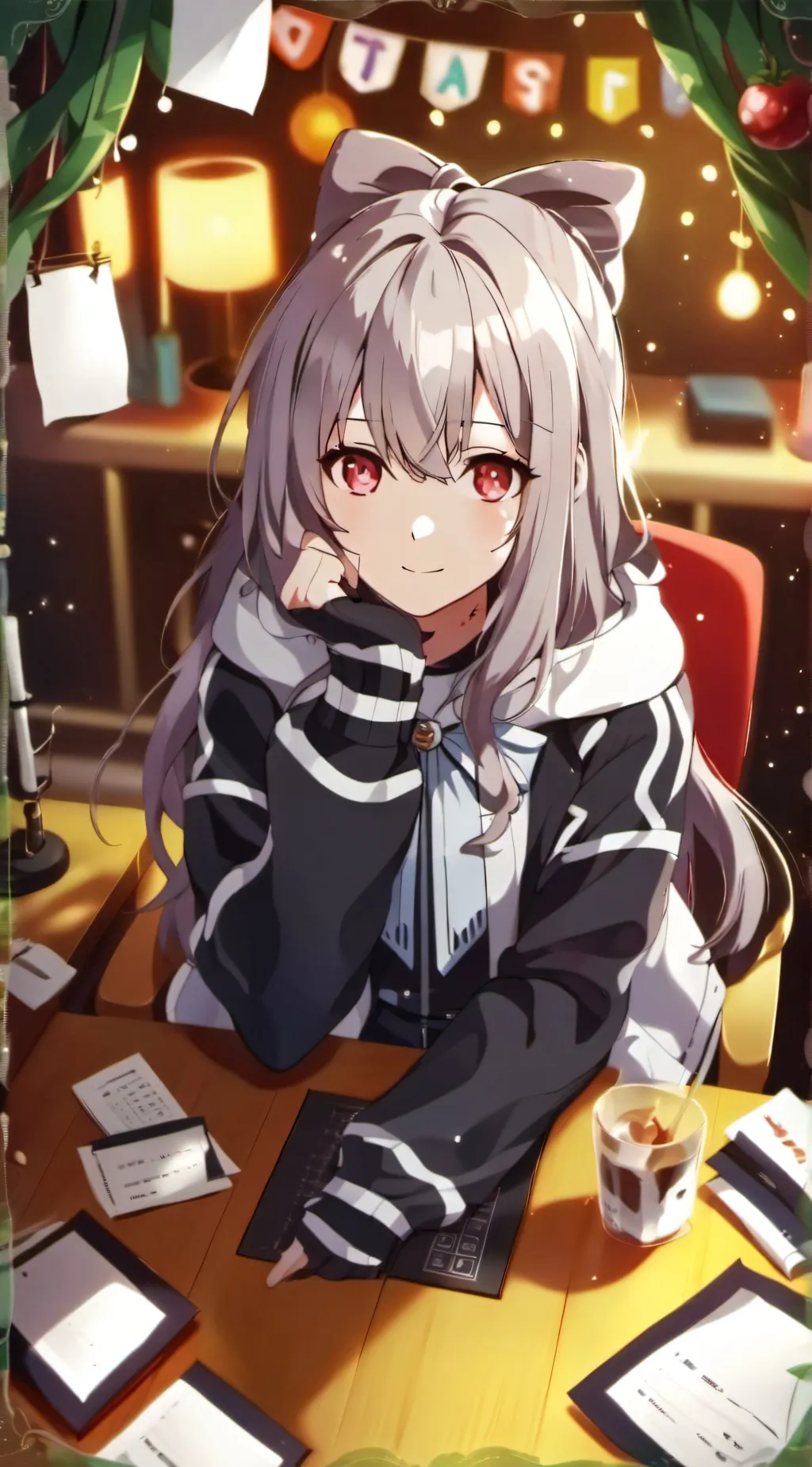 ai character: Lizzy background