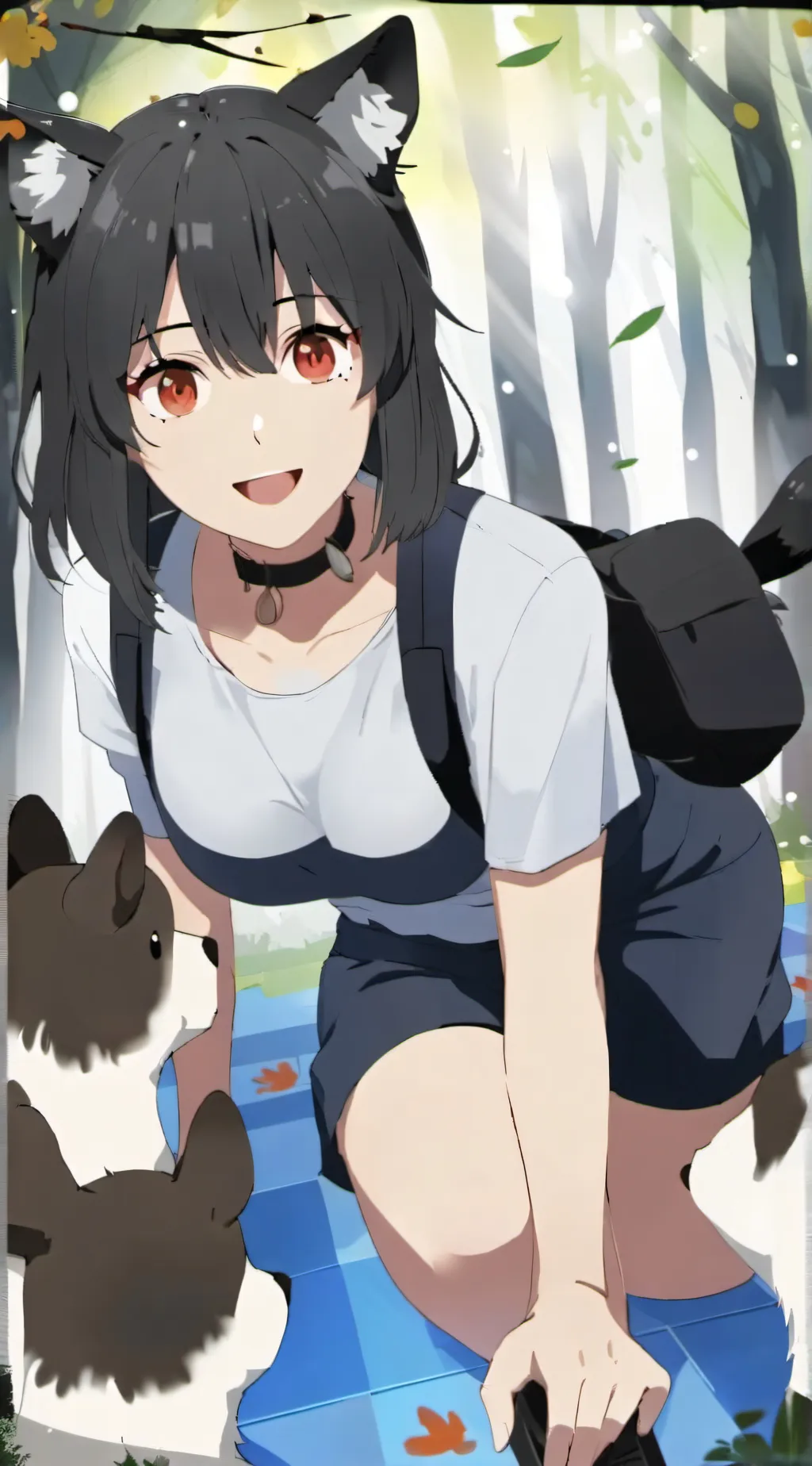 ai character: uni background