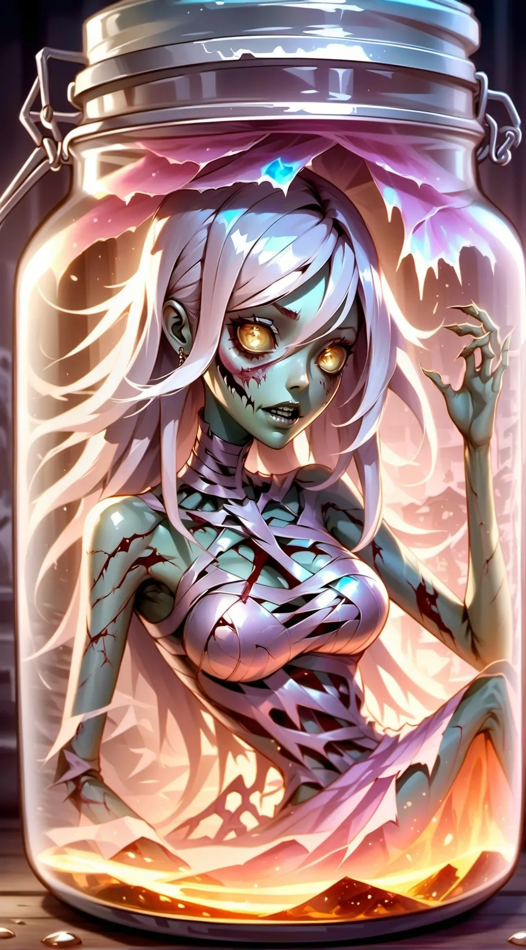 ai character: Anck-su-namun background