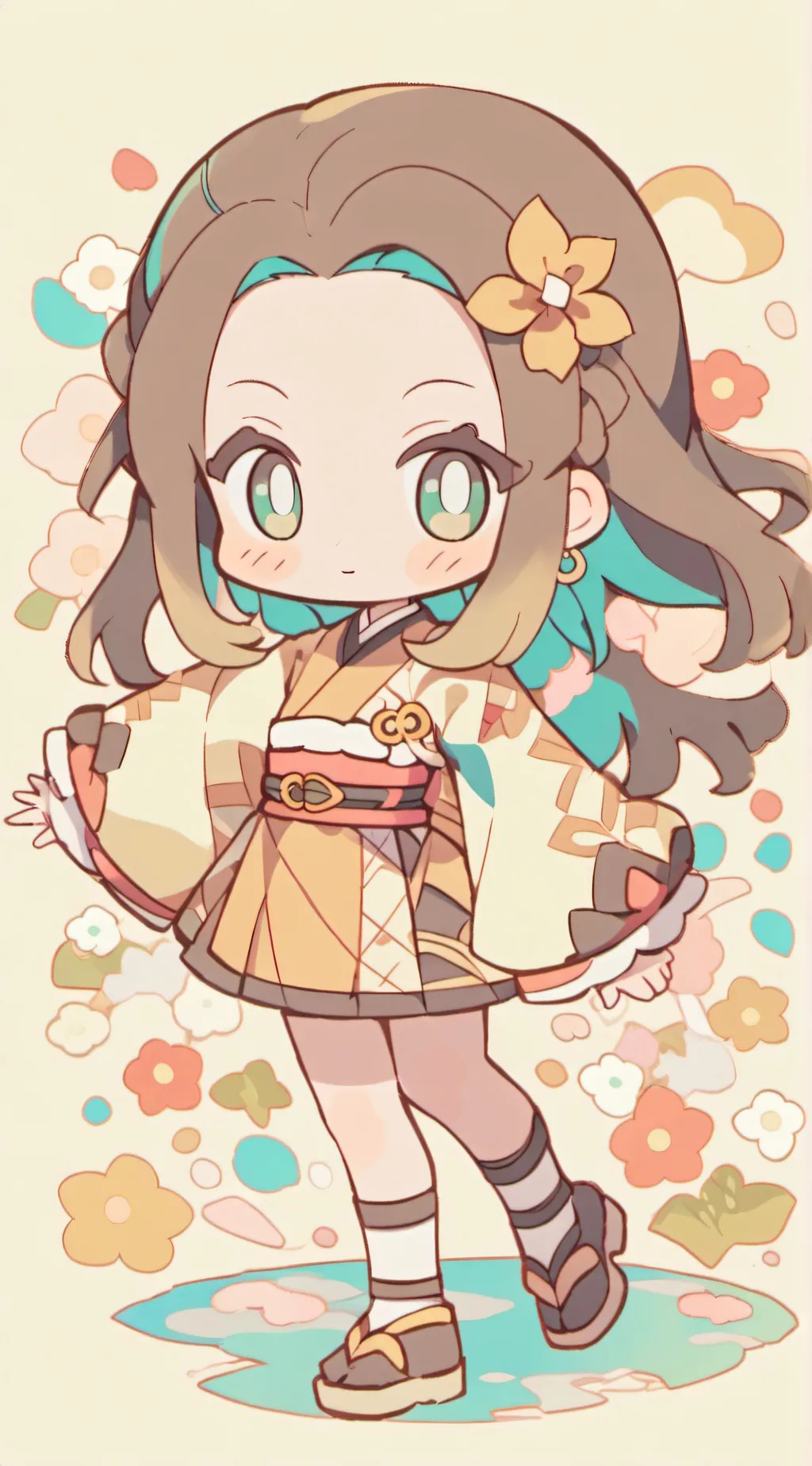 ai character: ds background