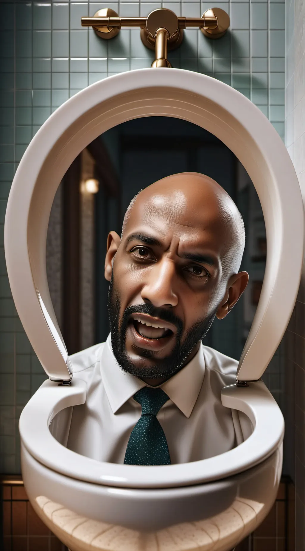 ai character: skibidi toilet background