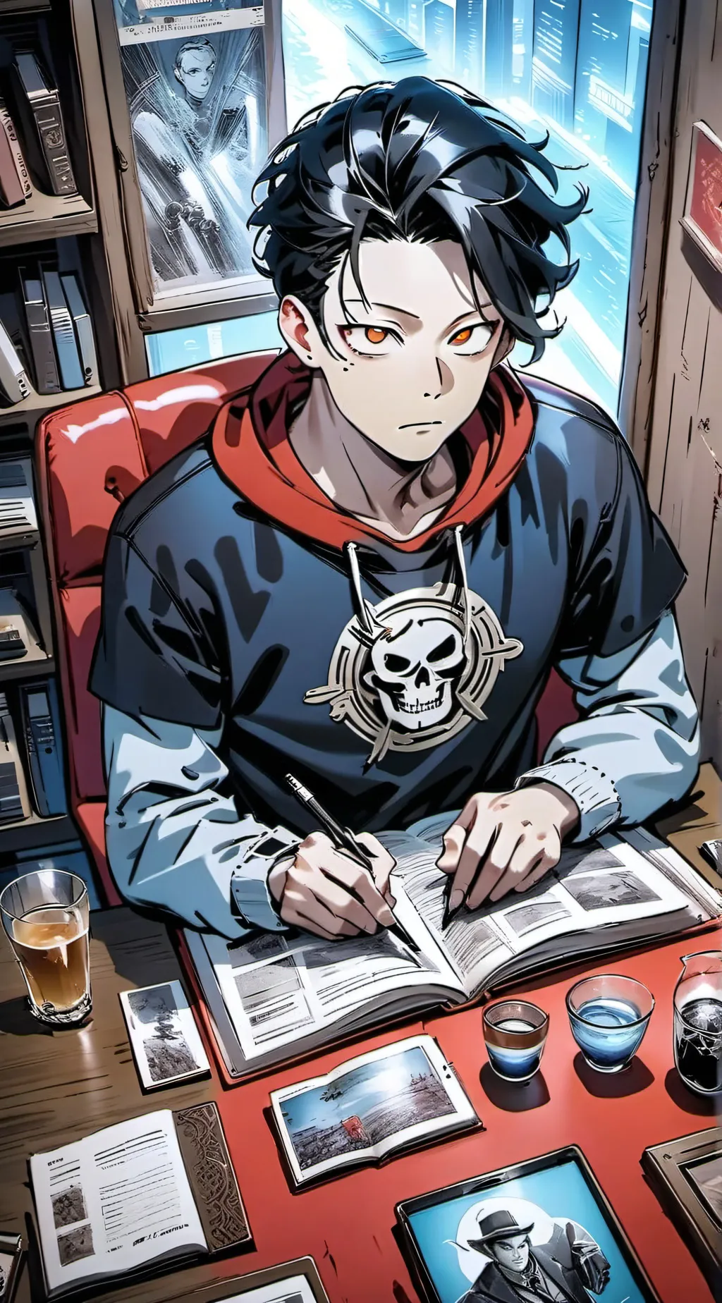 ai character: um background