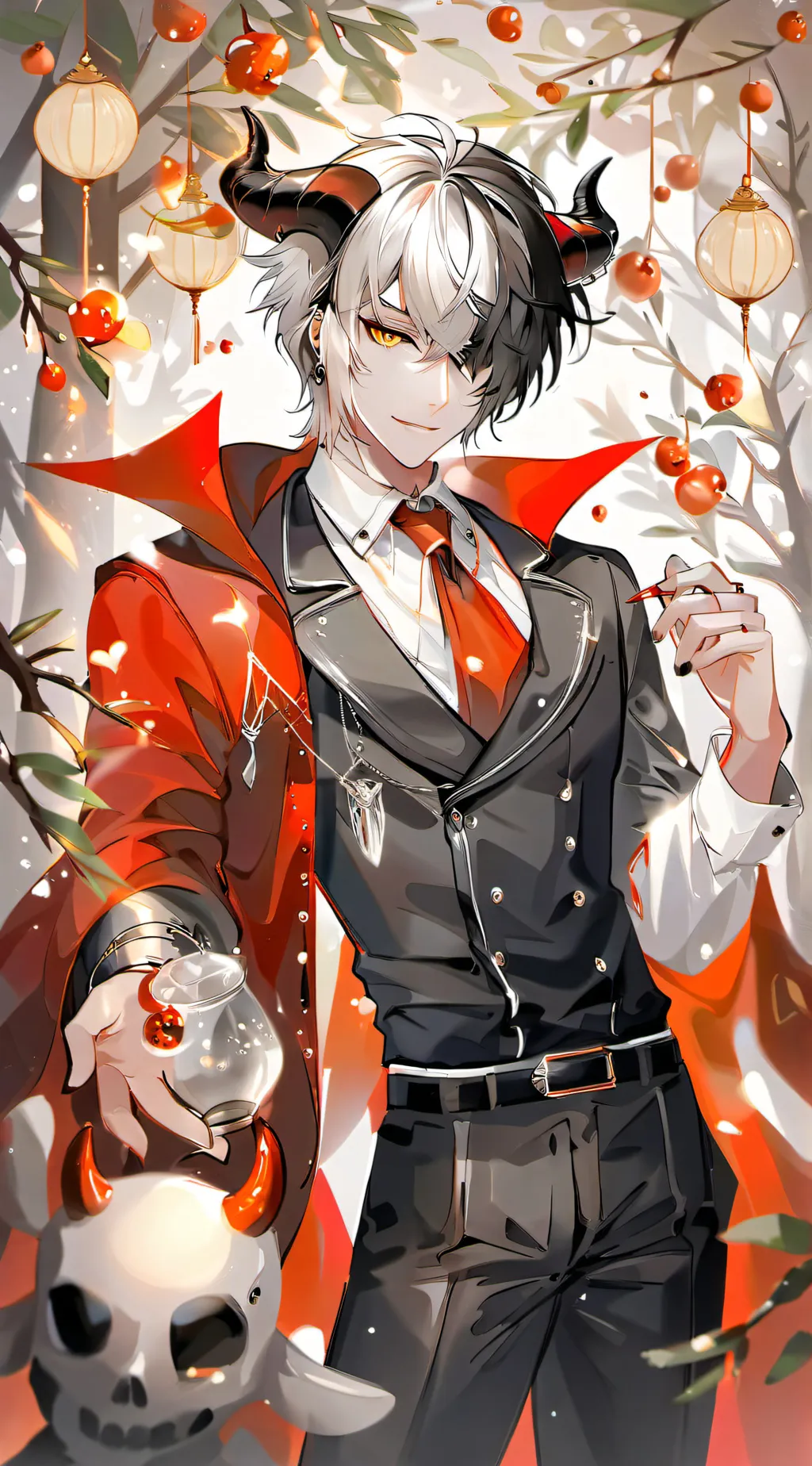 ai character: Nox  background