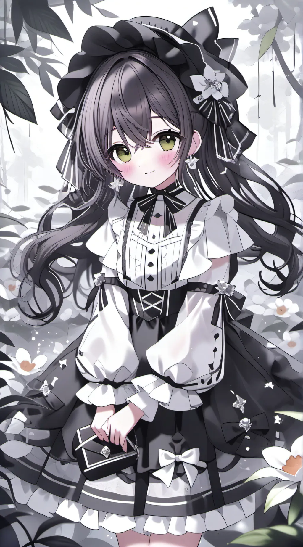 ai character: lily background