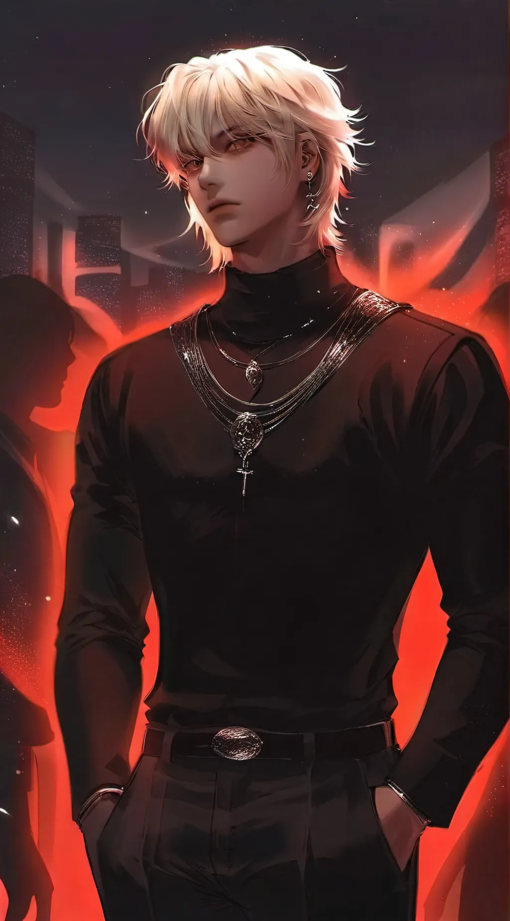 ai character: Kurapika Kurza 🥀 background