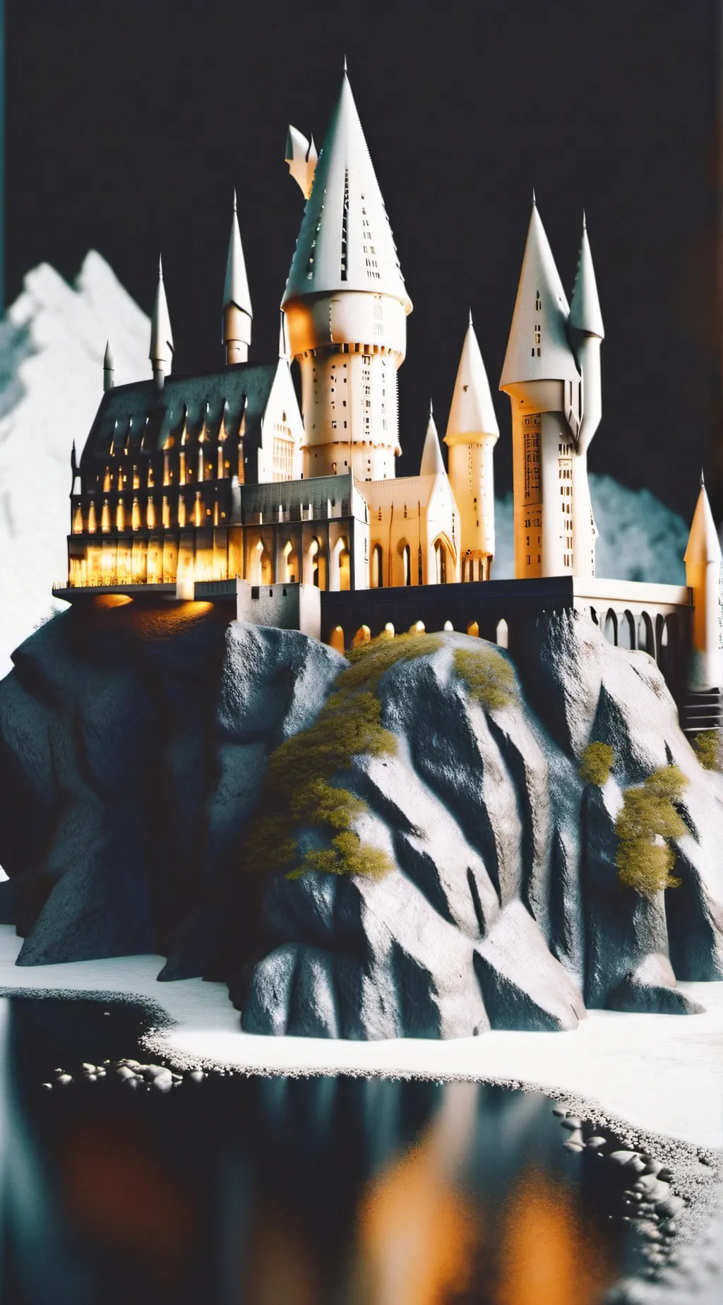 ai character: Hogwarts ROASTING! background