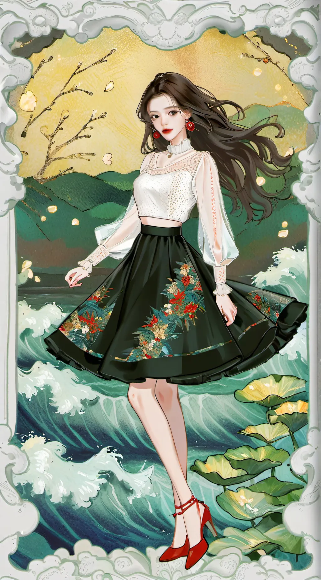 ai character: bella background