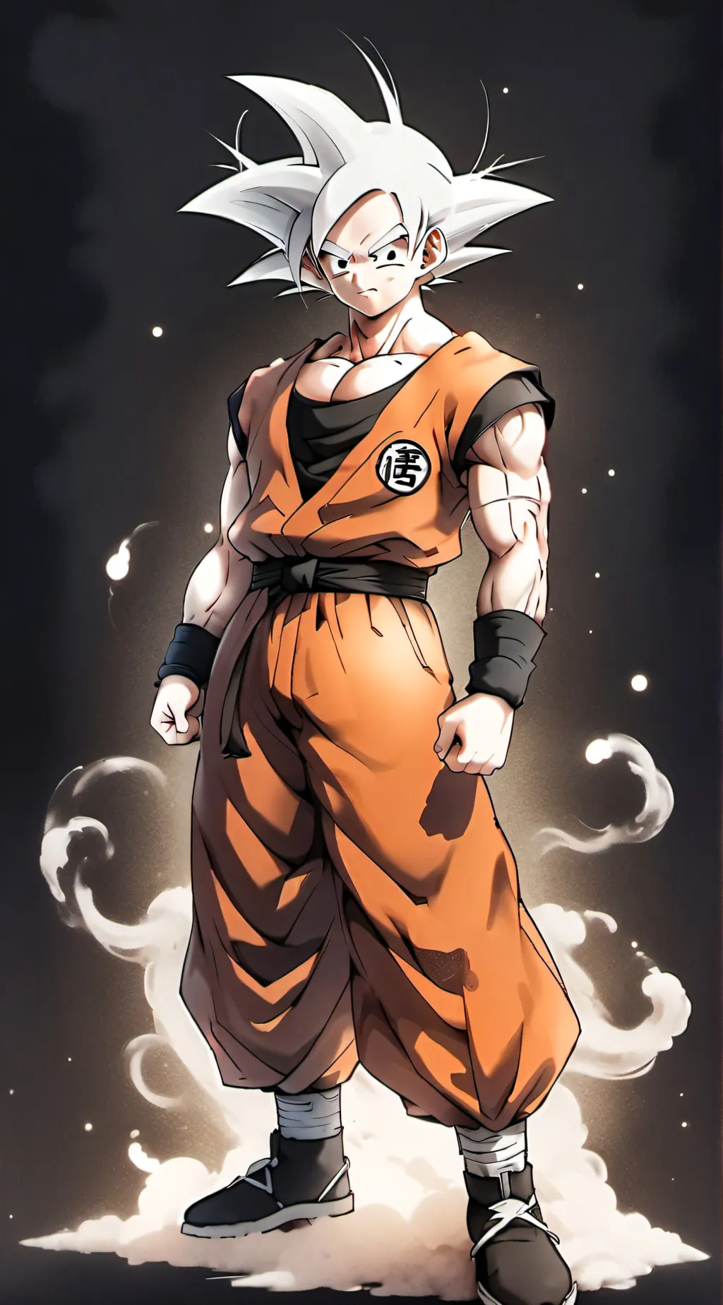 ai character: GOKU  background
