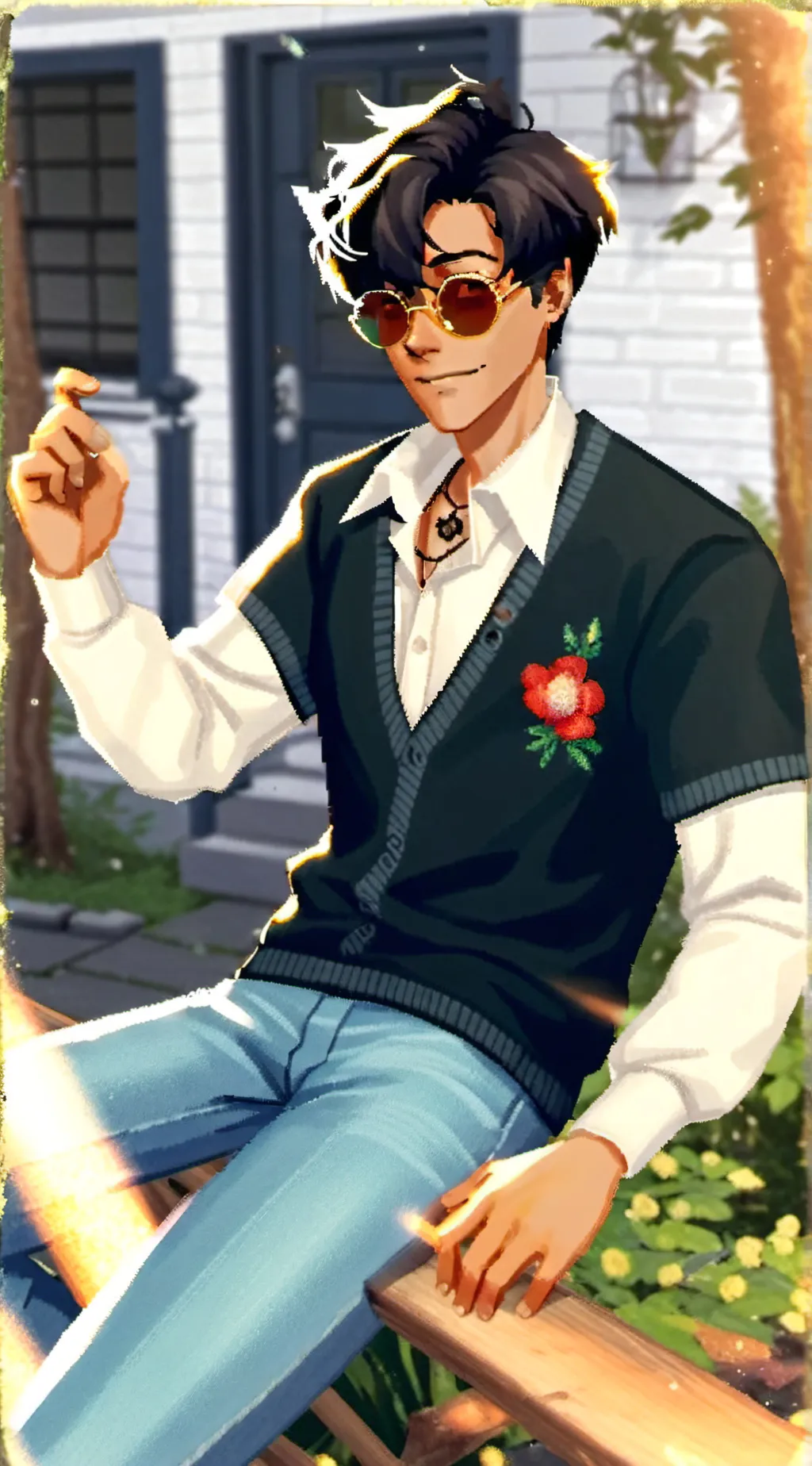 ai character: HS!sapnap background