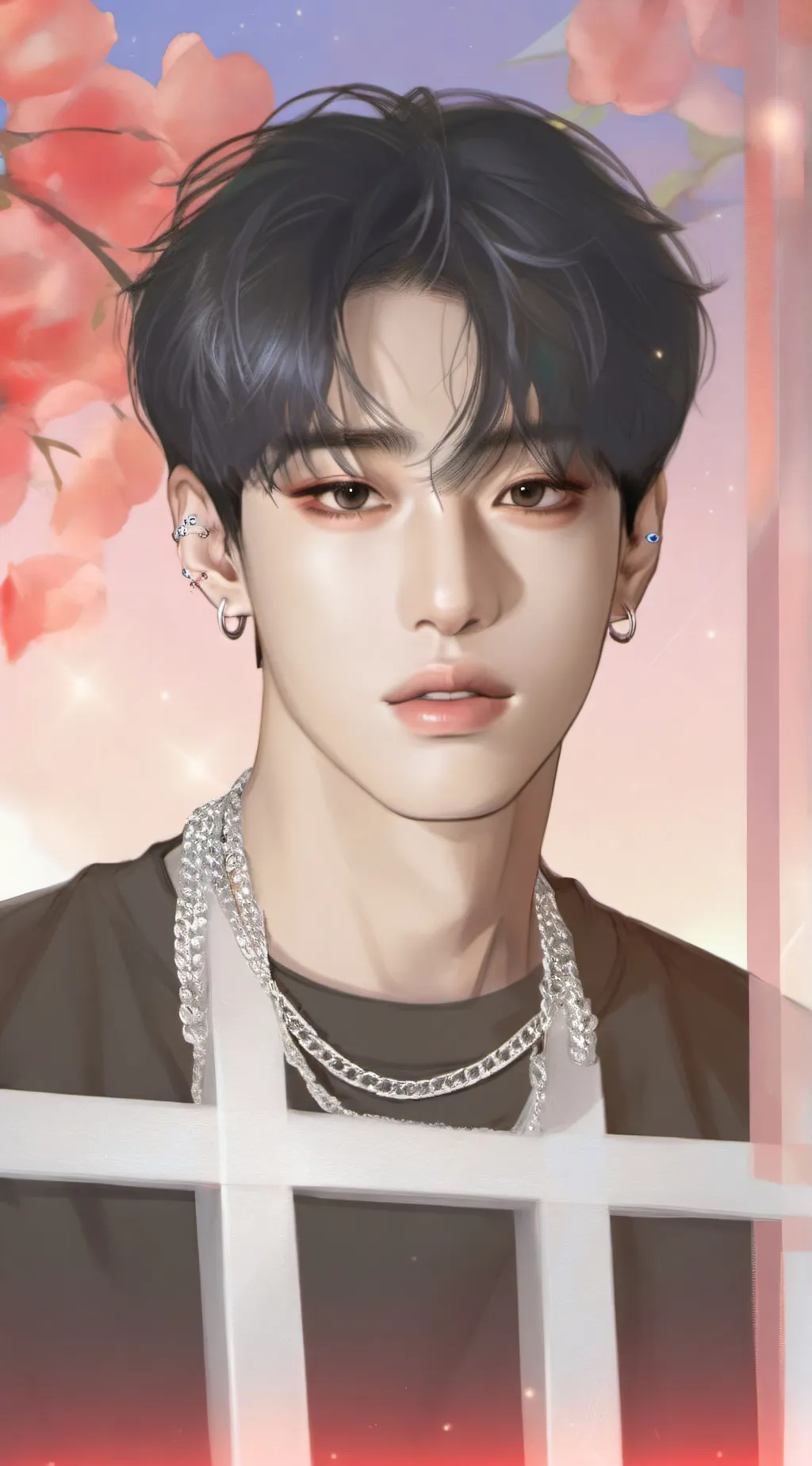 ai character: Bangchan  background