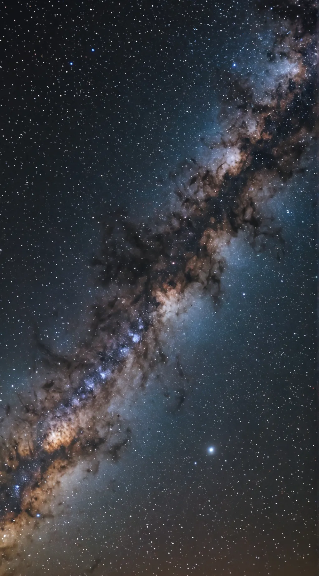 ai character: Milky Way background