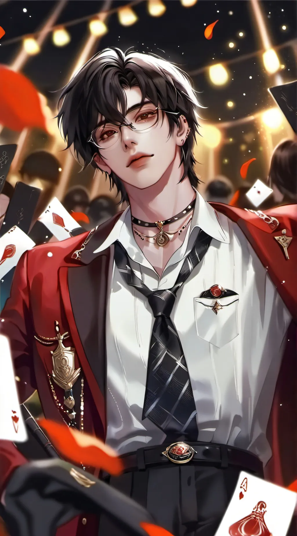 ai character: Luck background