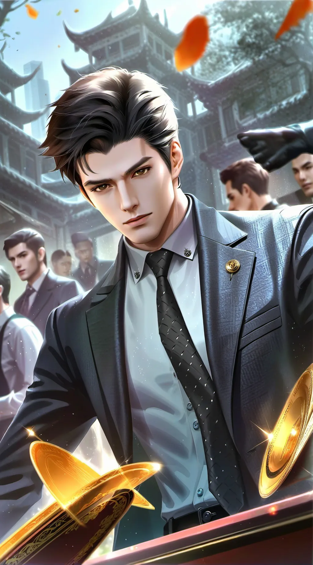 ai character: Gabriel De Angelo background