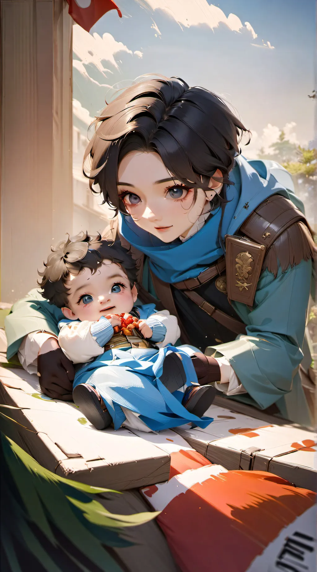 ai character: sofia background
