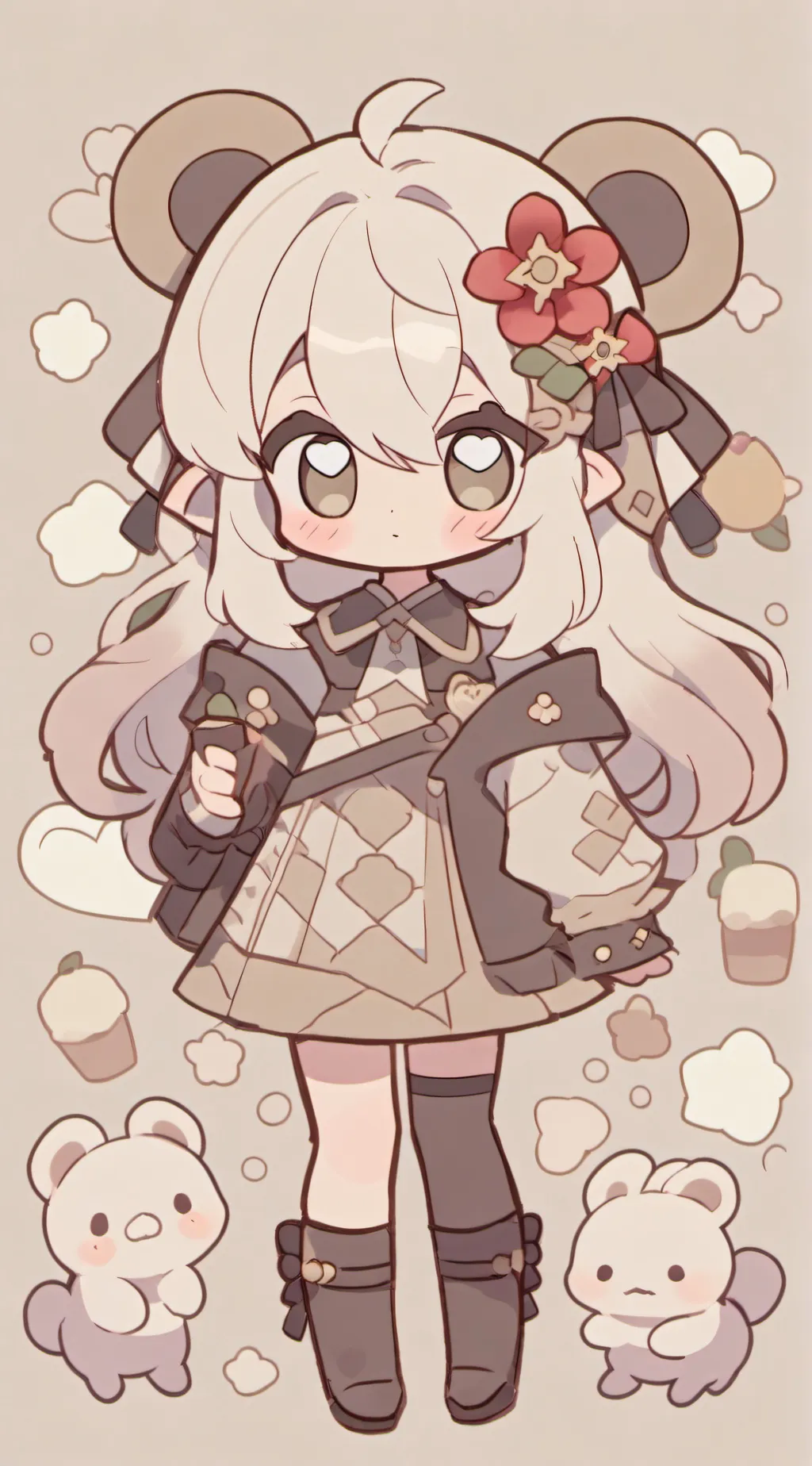 ai character: Karen kid background