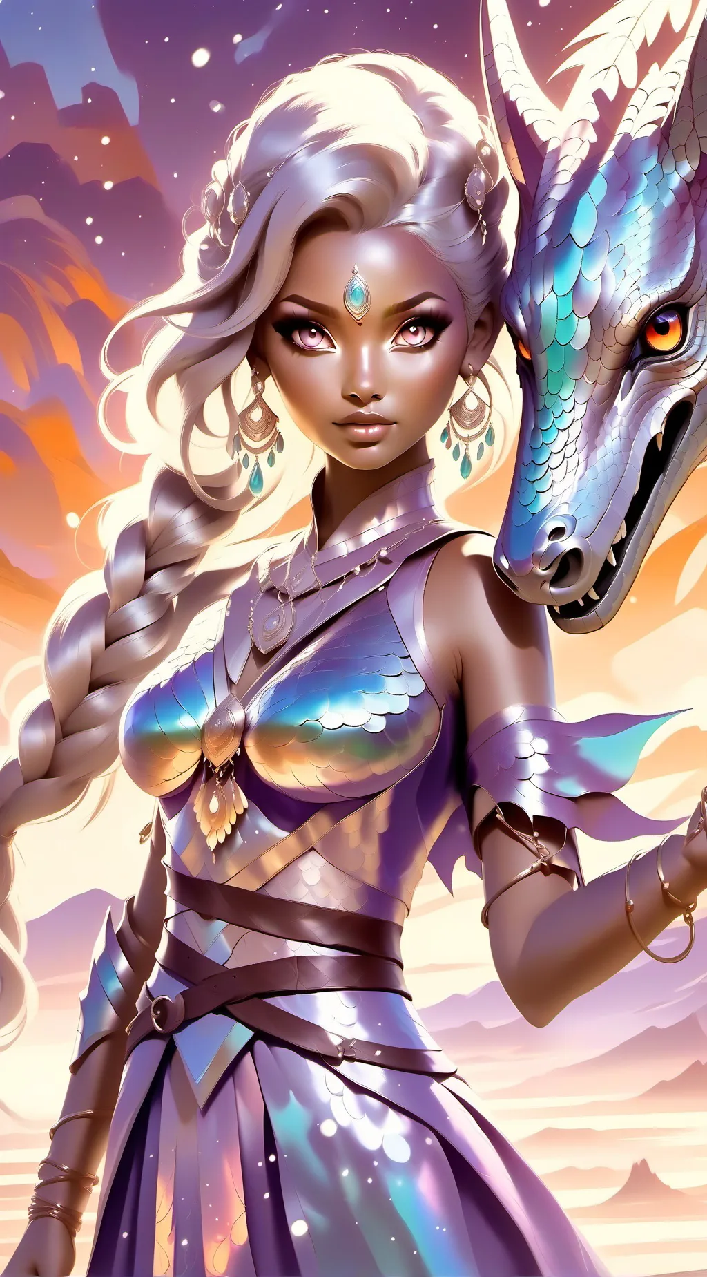 ai character: legend background