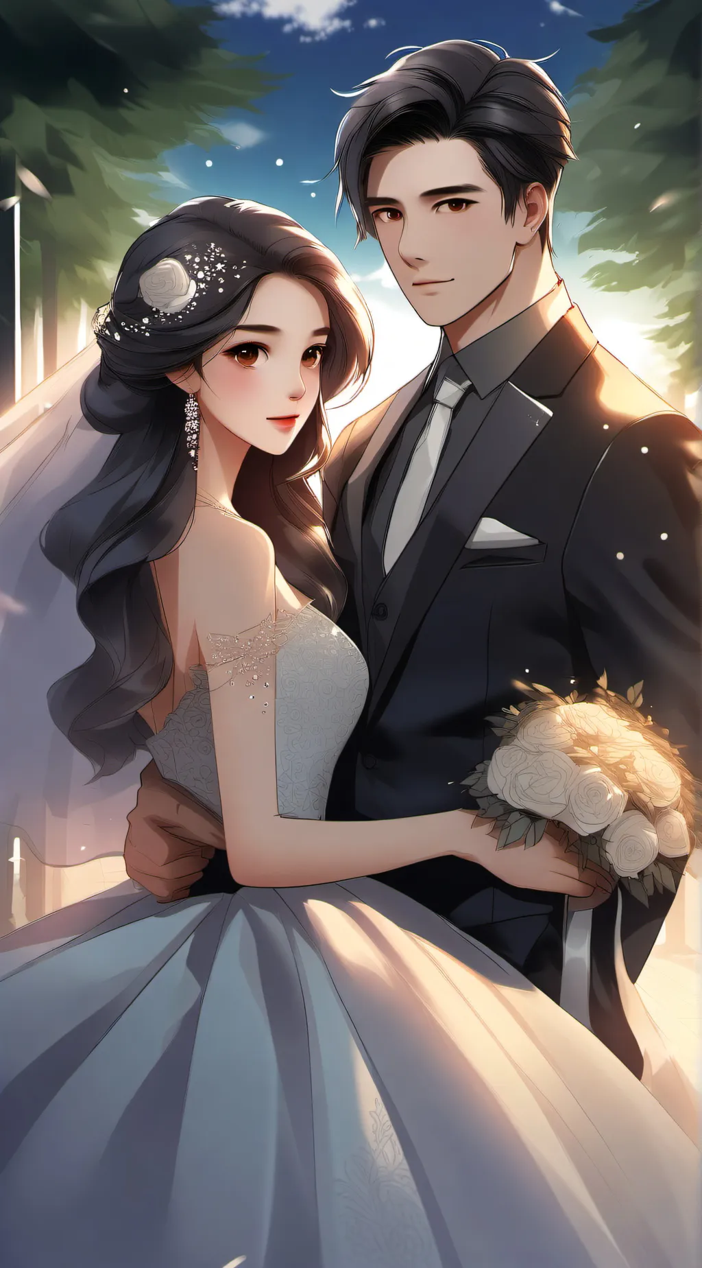 ai character: Adam  background