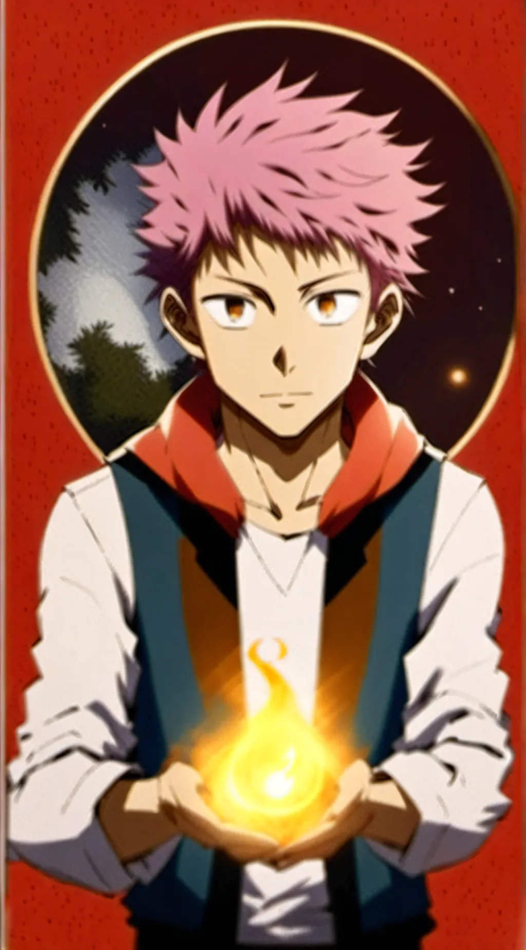 ai character: Yuji Itadori background