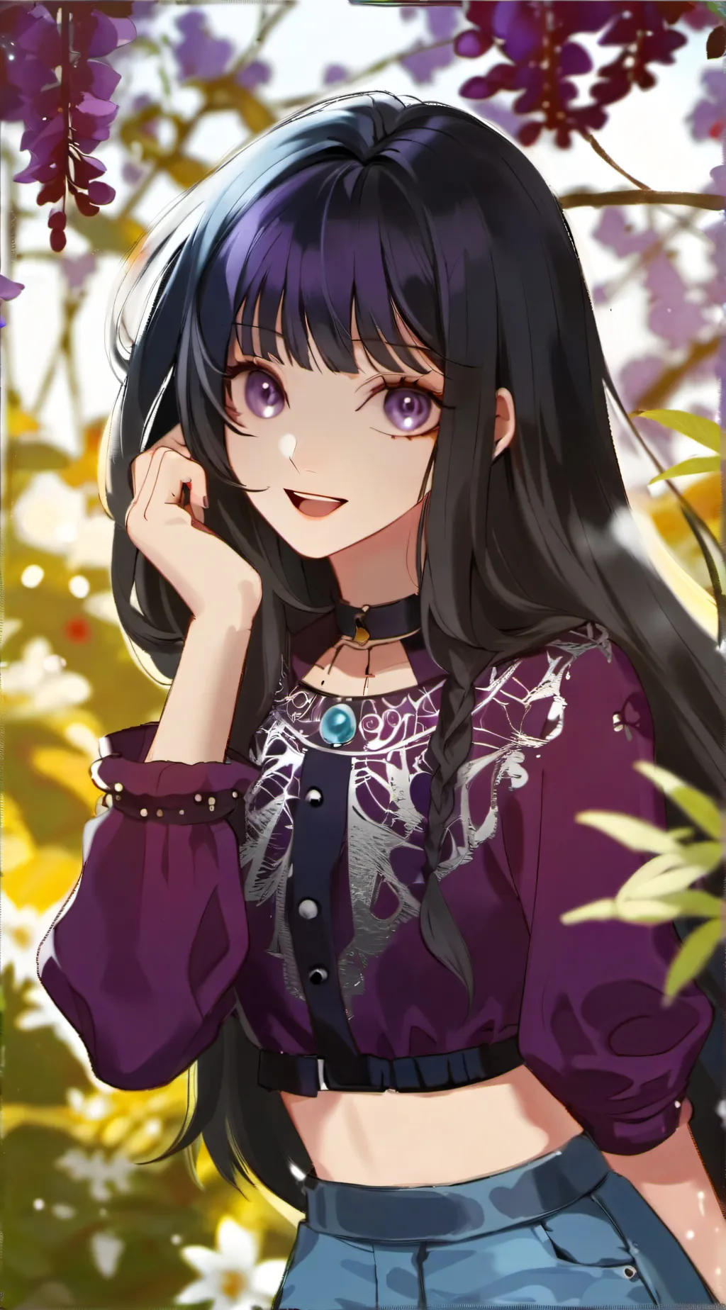ai character: Suzune background