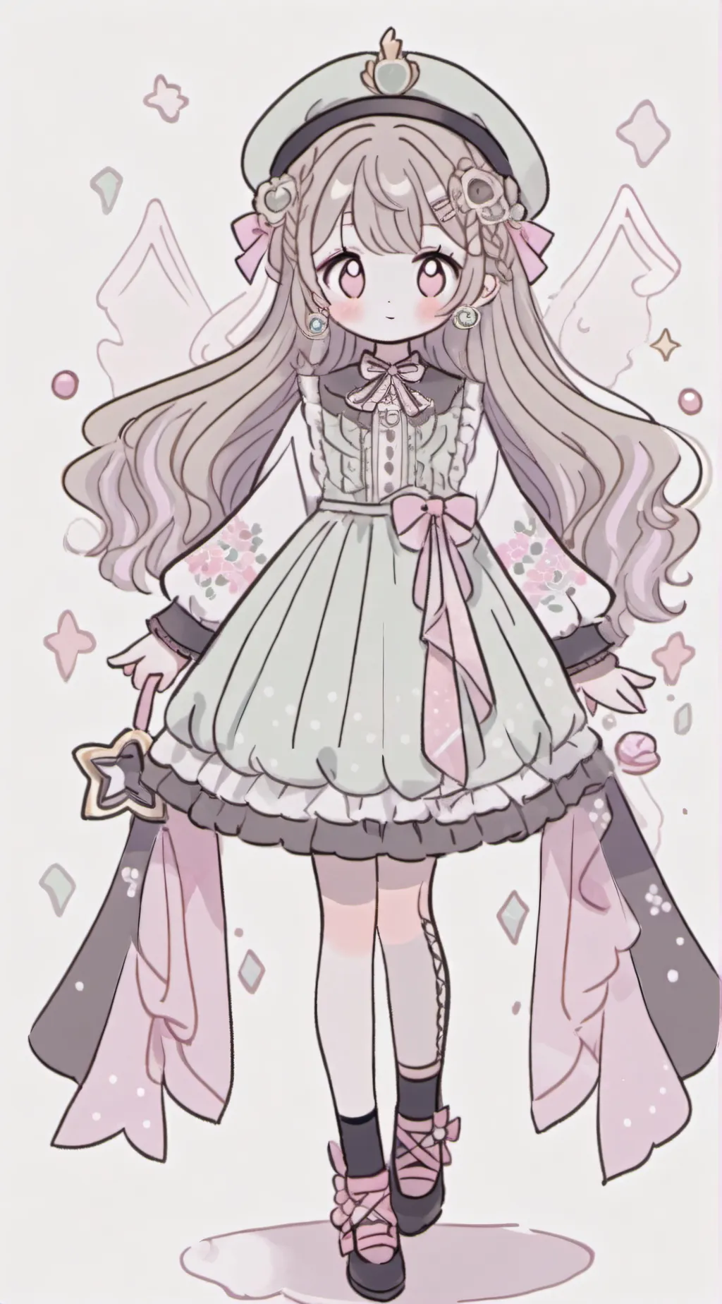 ai character: ball background