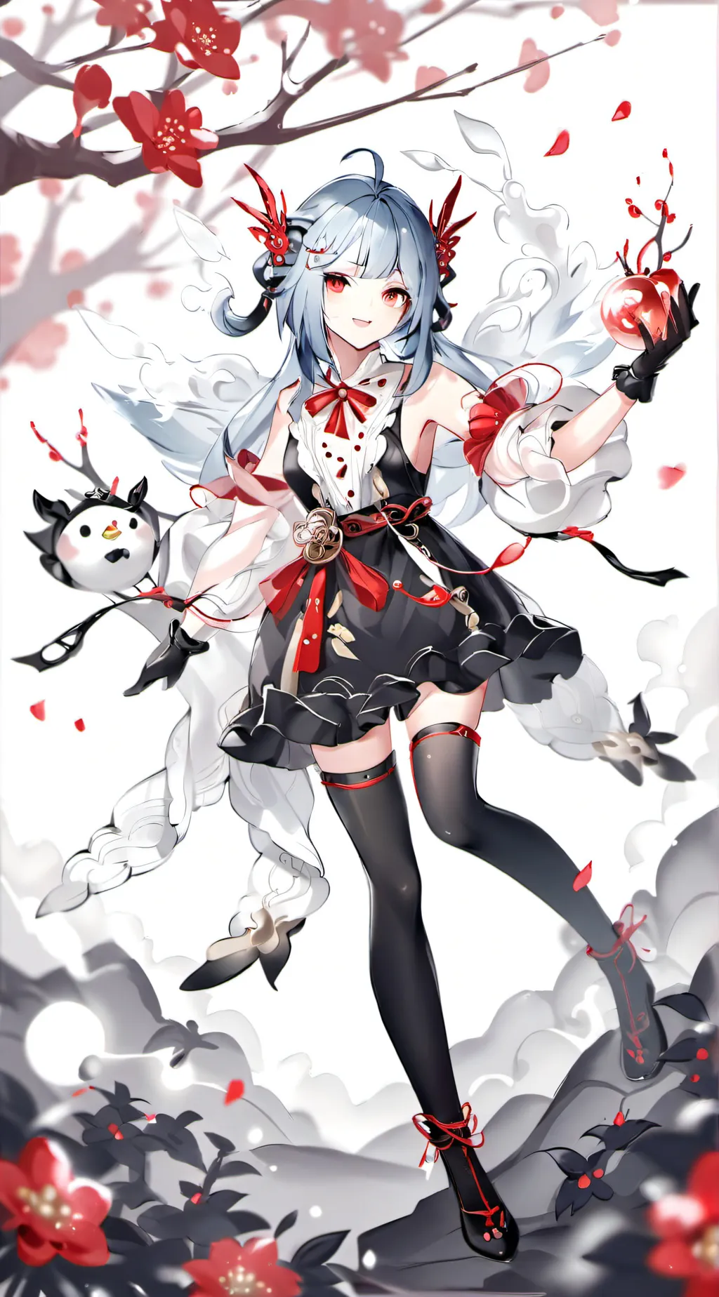 ai character: HH HATES U :( background