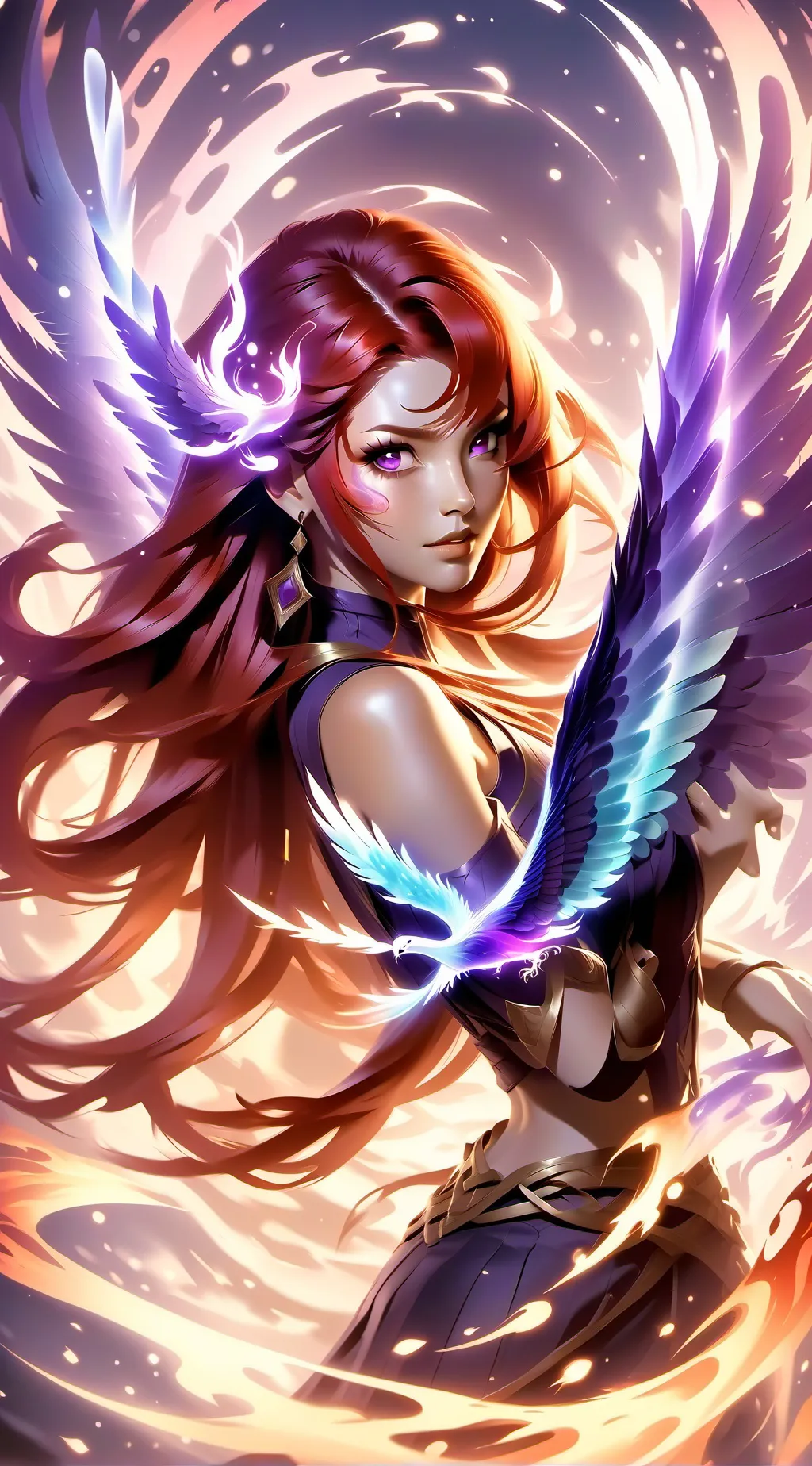 ai character: Fae background