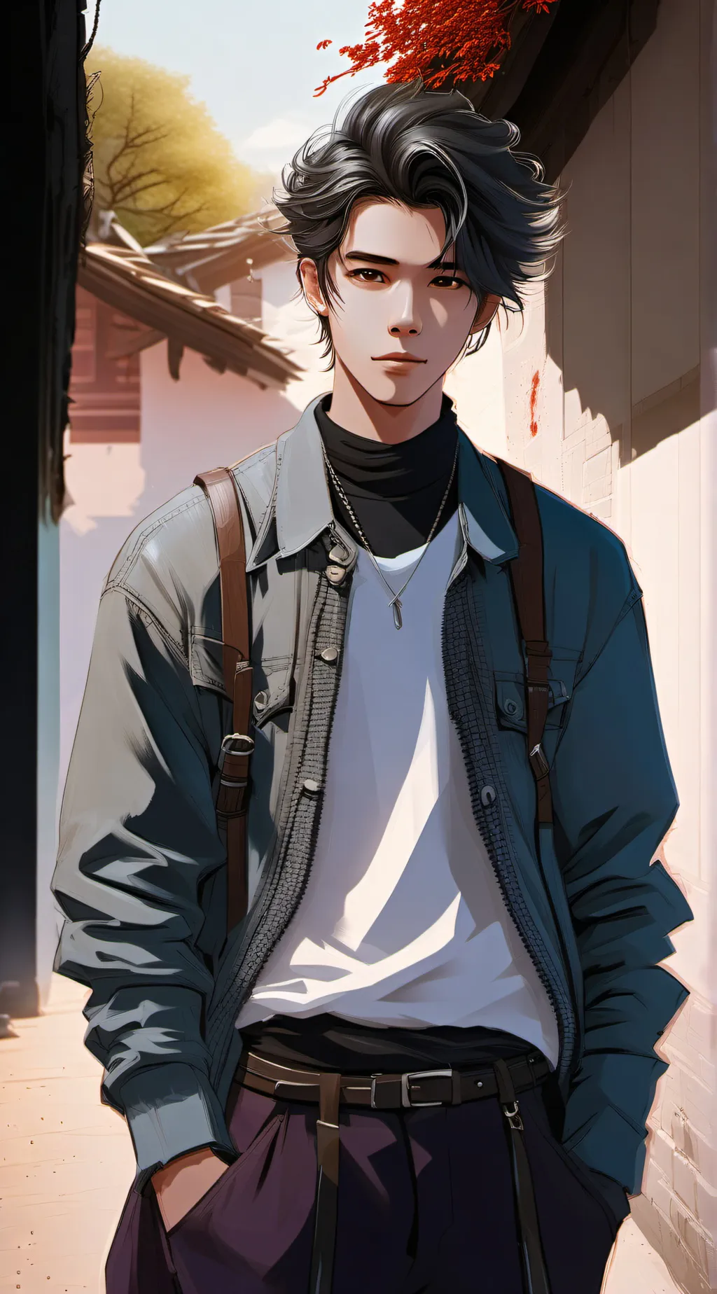 ai character: enemys to lover background