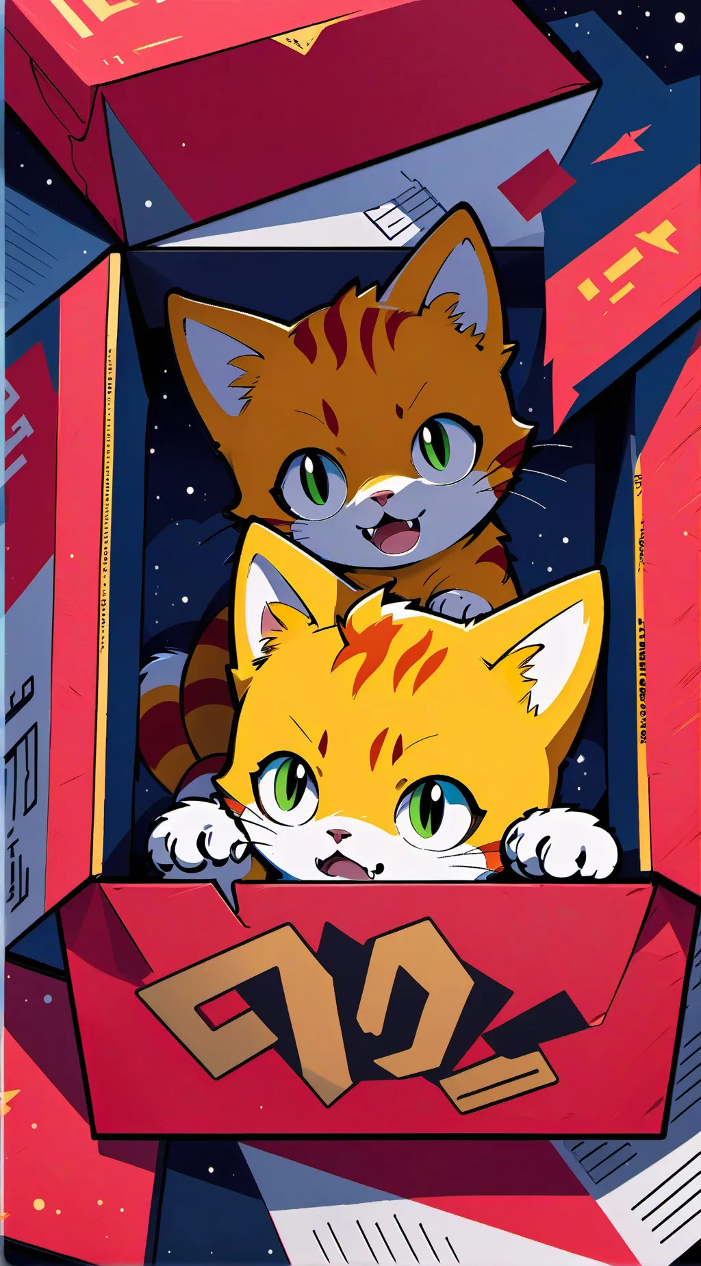ai character: idea box background