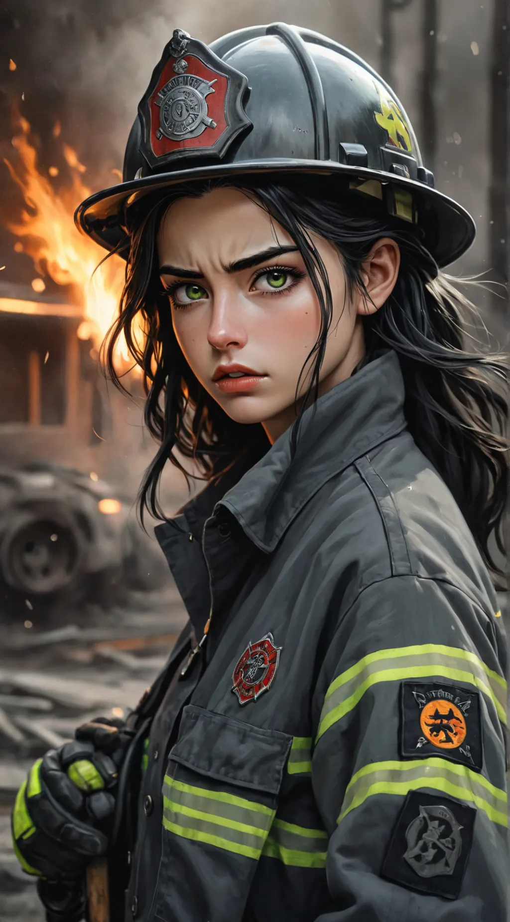 ai character: Zoe Poplawski background