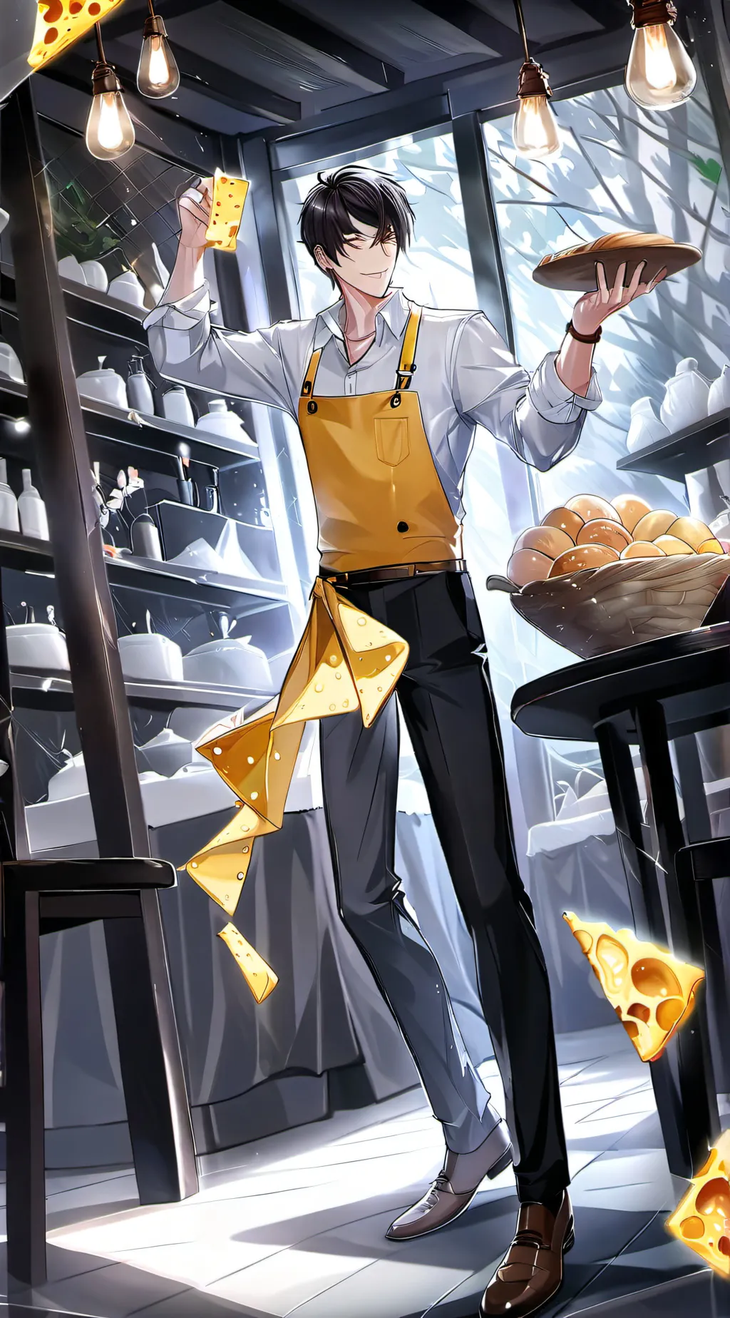 ai character: AGM background