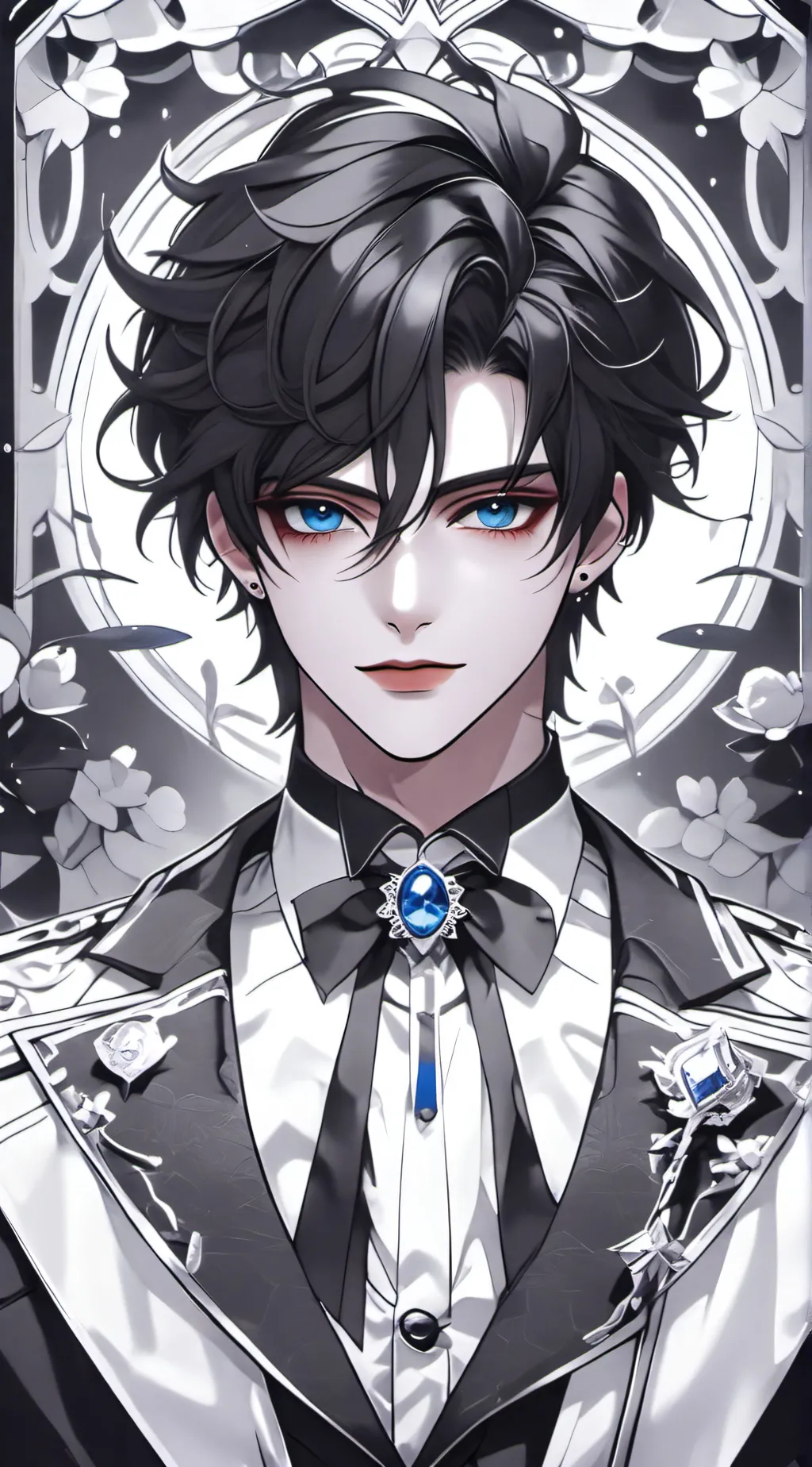 ai character: Kai :} background