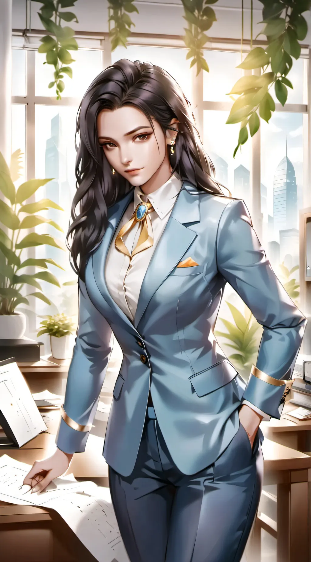 ai character: Carla background