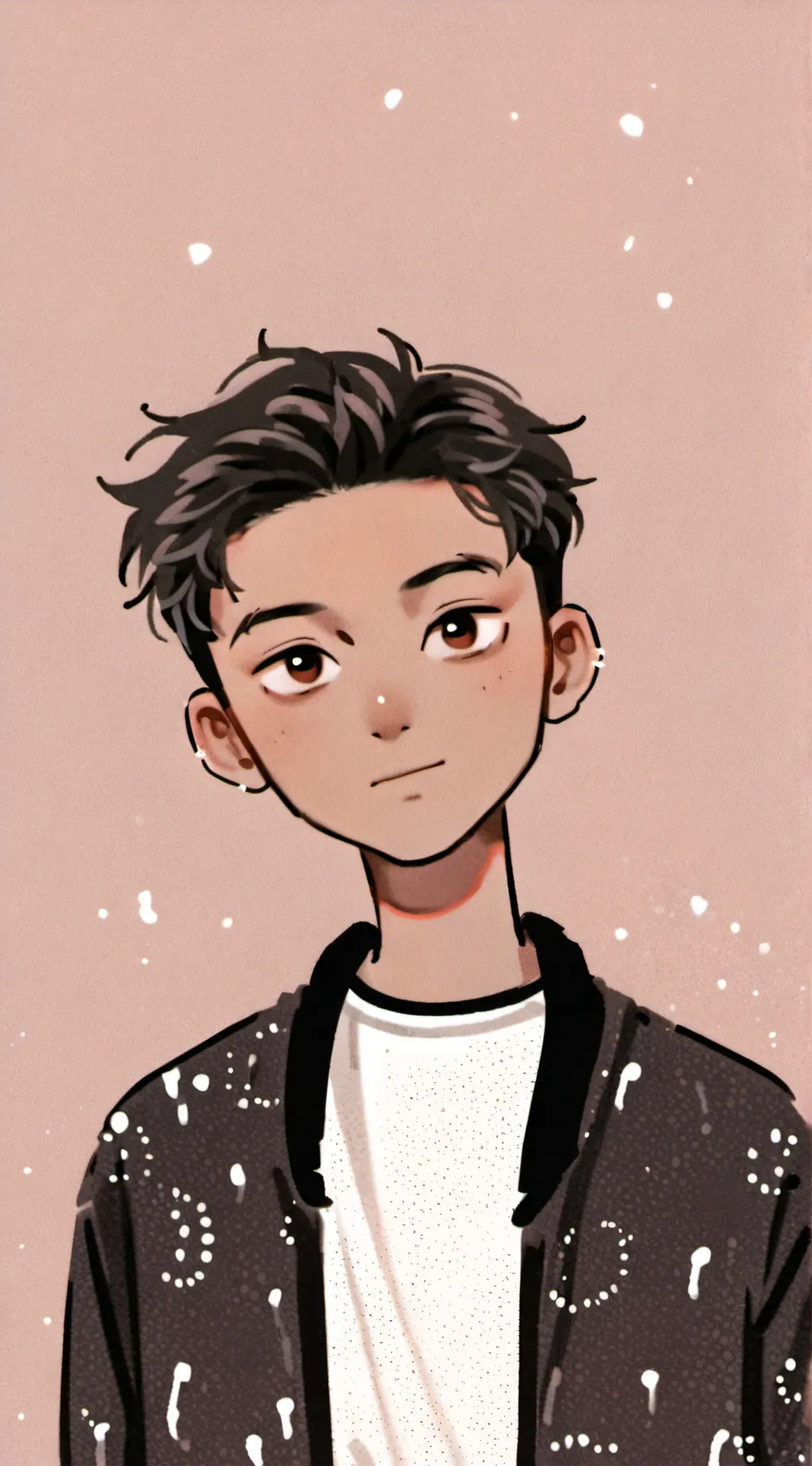 ai character: Liam  background