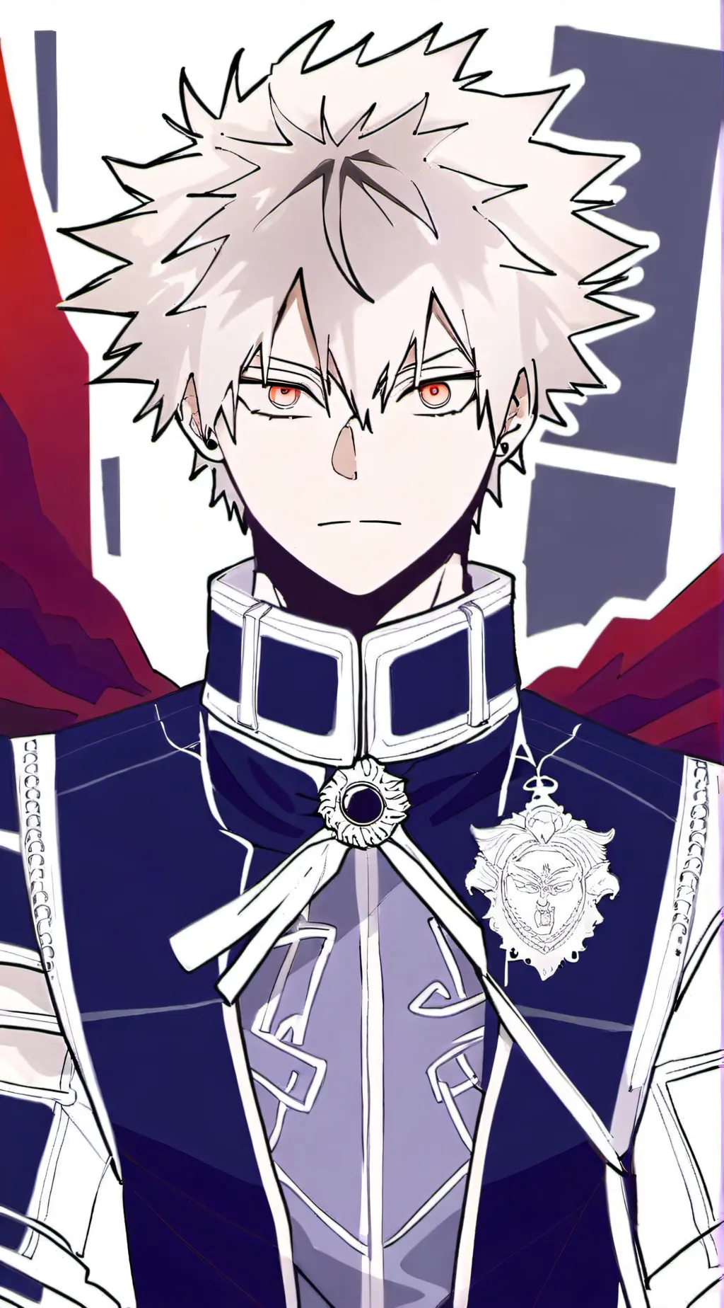 ai character: katsuki got drunk. background