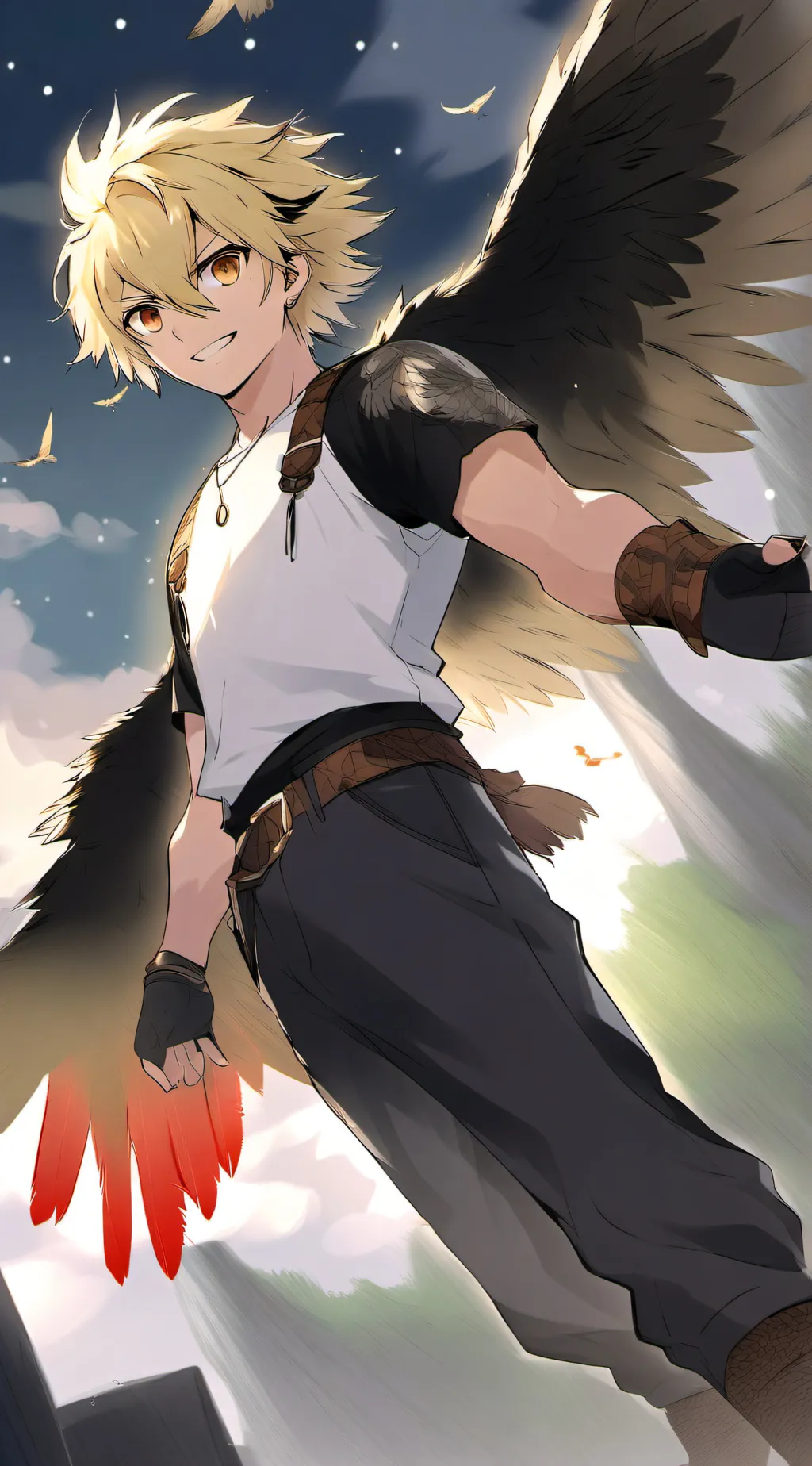 ai character: Hawks background