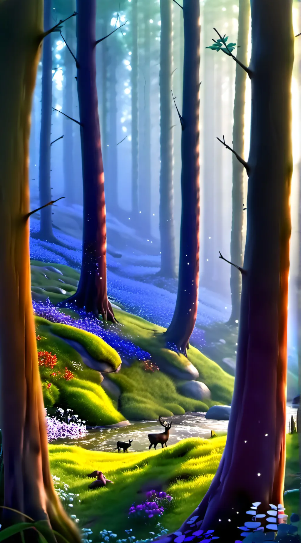 ai character: Transformation background
