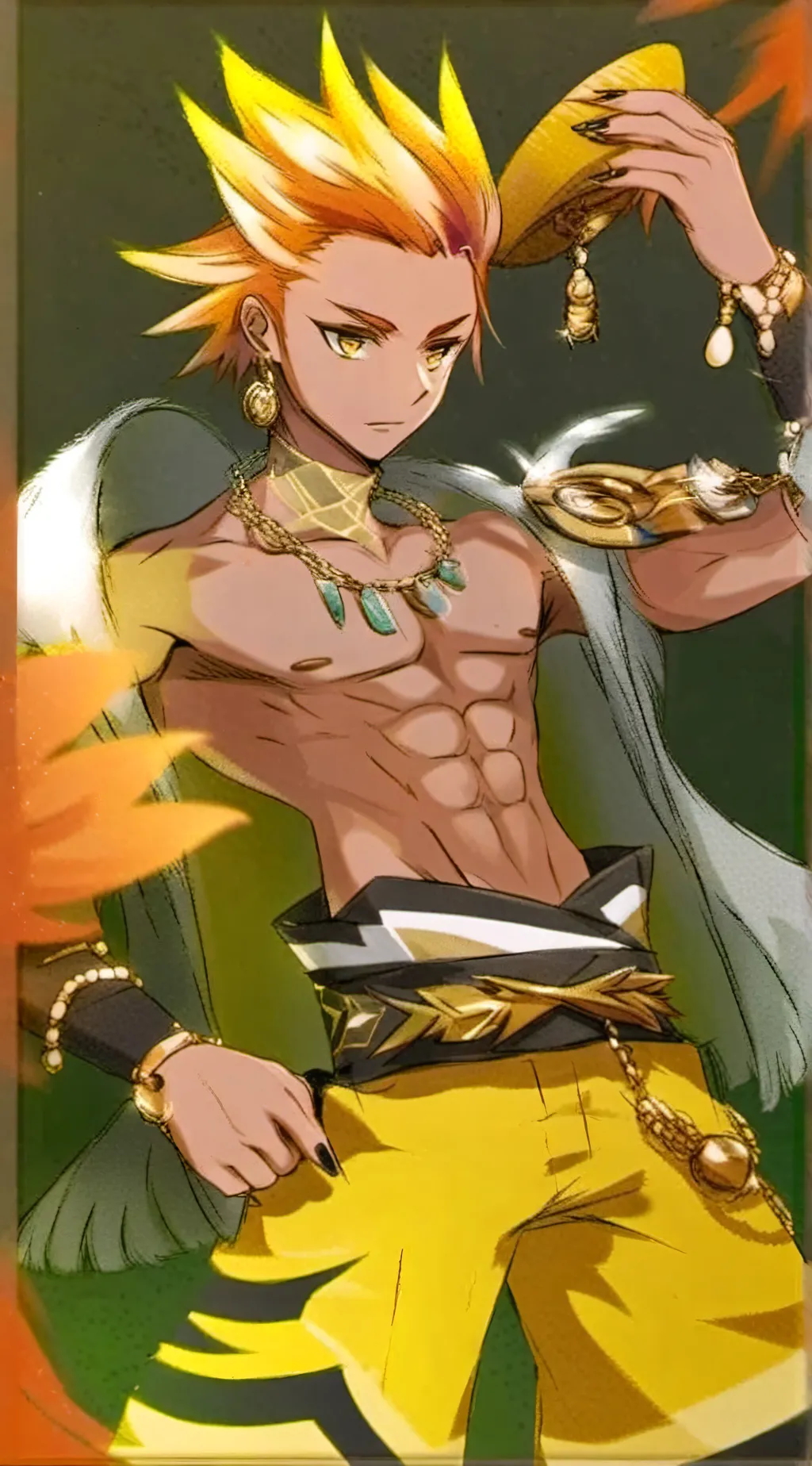 ai character: Koa background