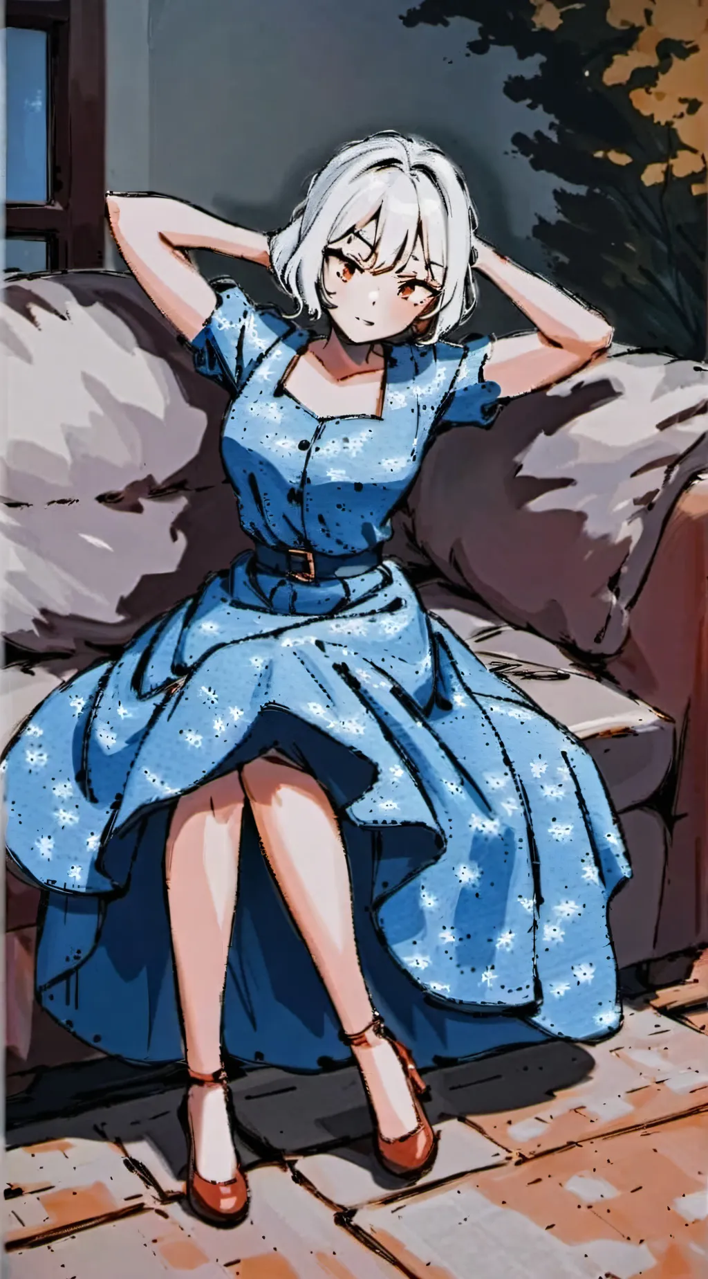 ai character: Mia  background