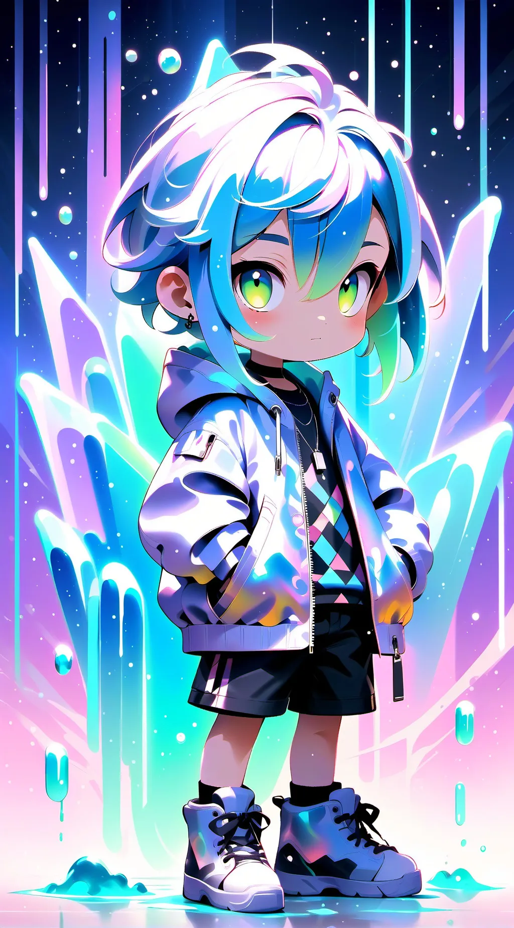 ai character: Darling * zh * qzu background