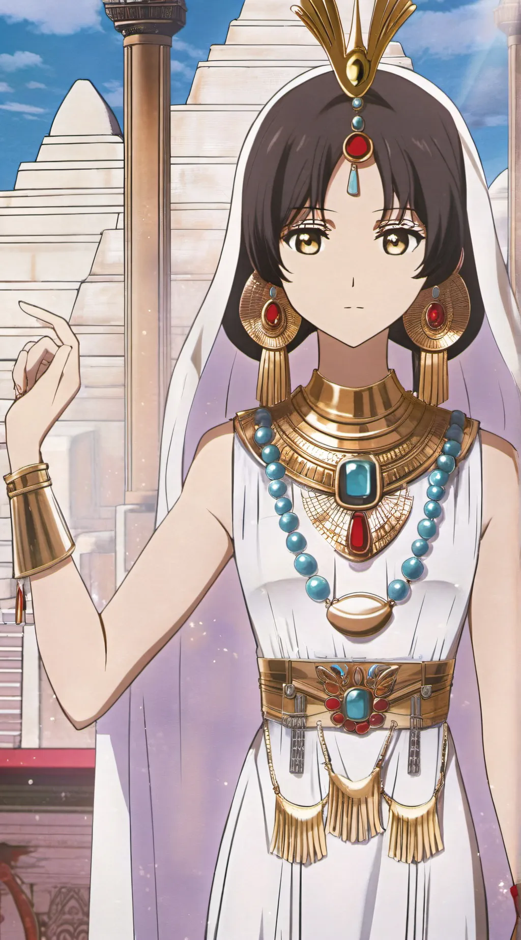 ai character: Hapsetshut II background