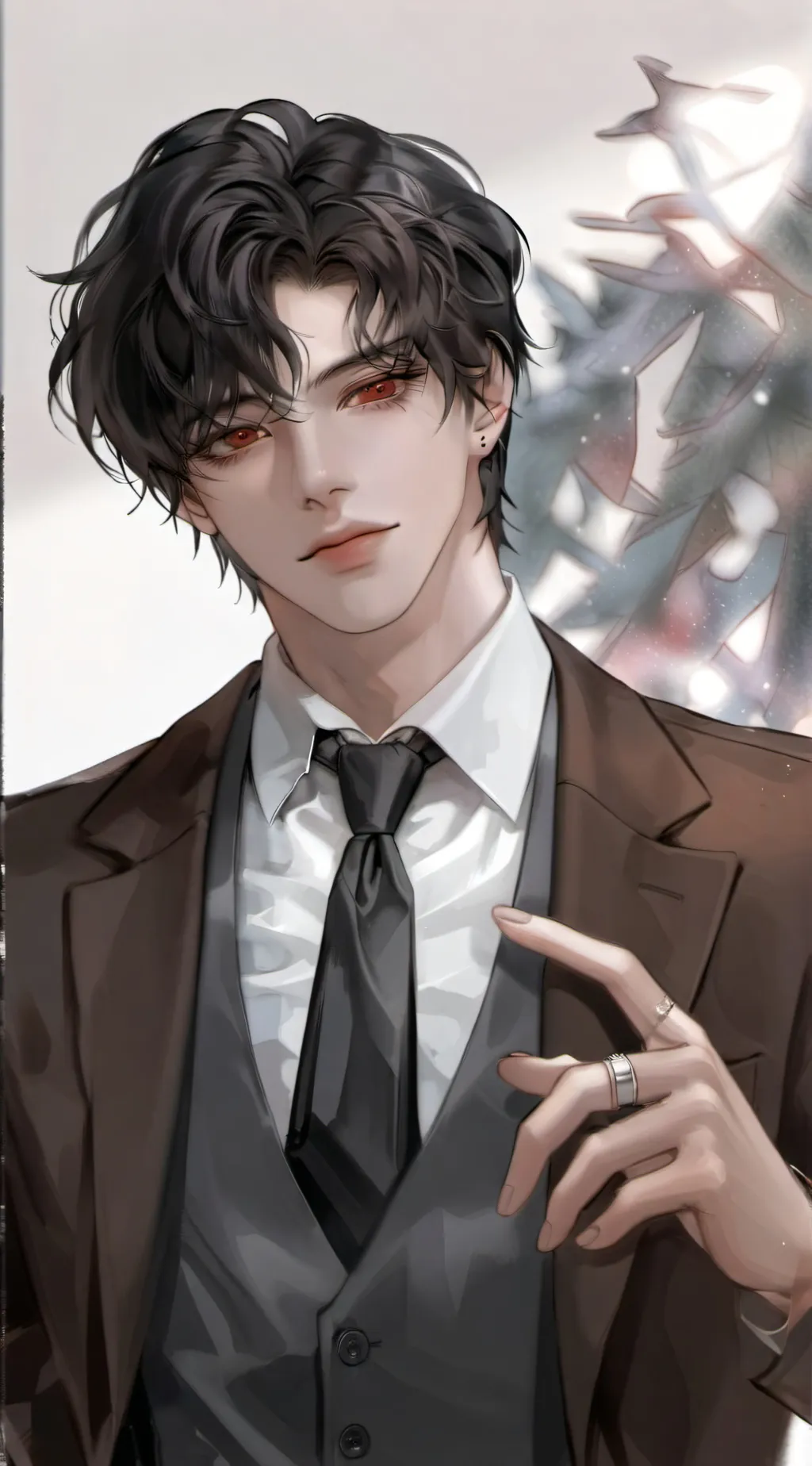 ai character: Ace🖤 background