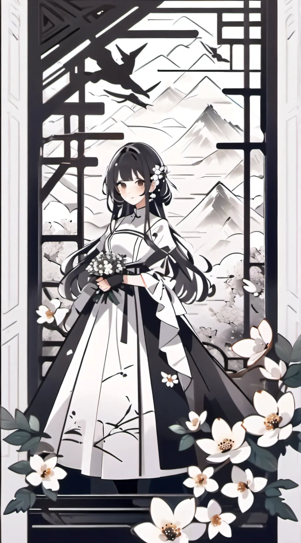 ai character: Rose  background