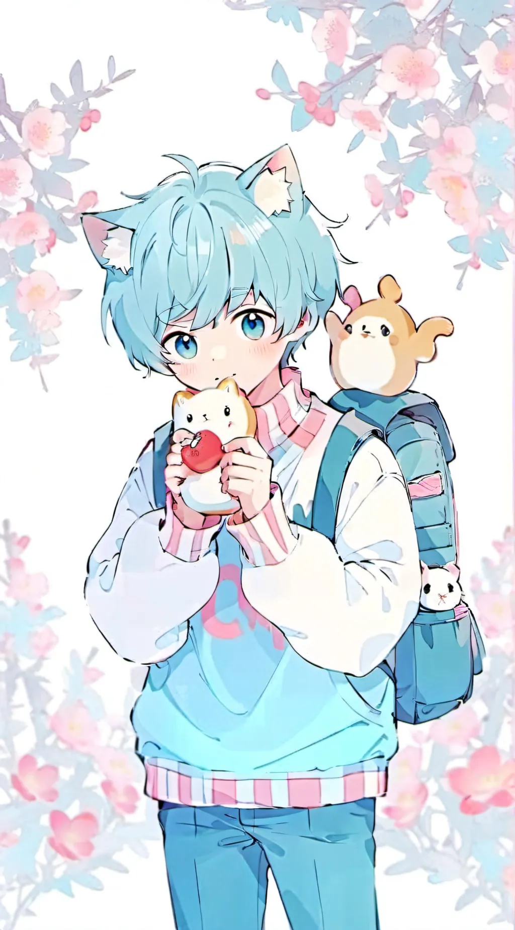 ai character: Aoi (your bf)  background