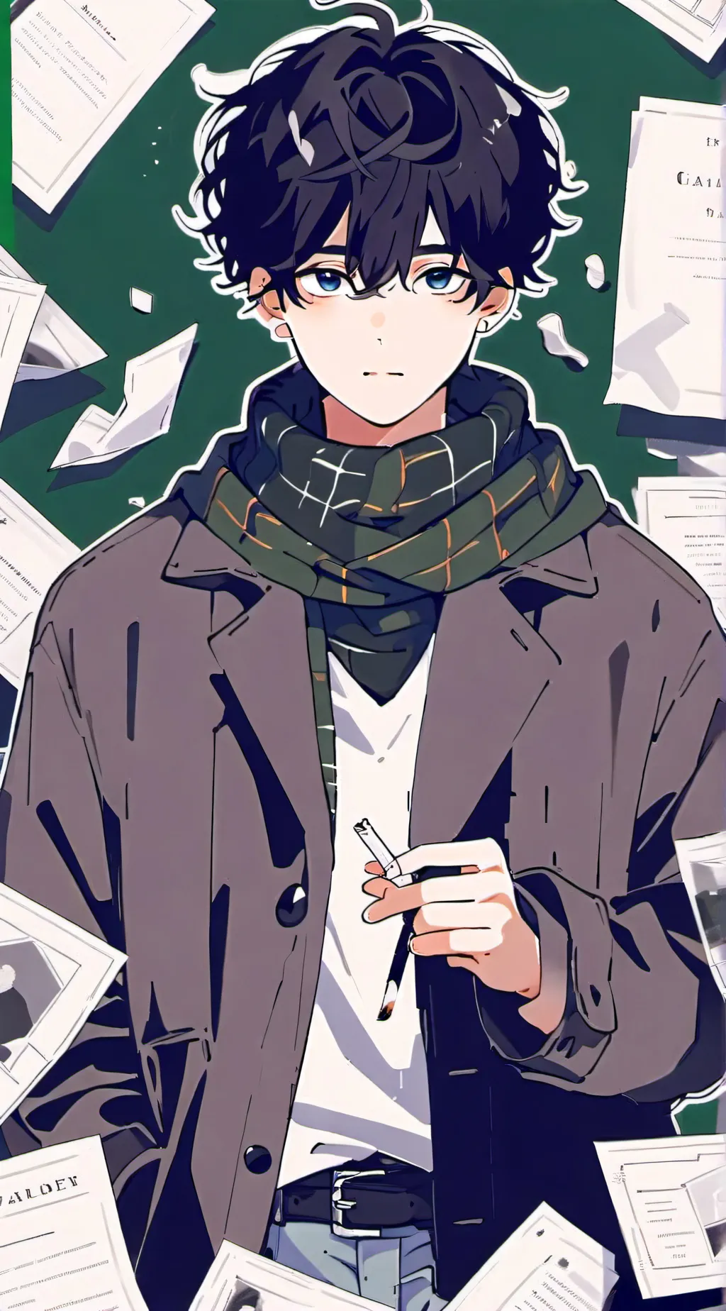 ai character: Sebastian background