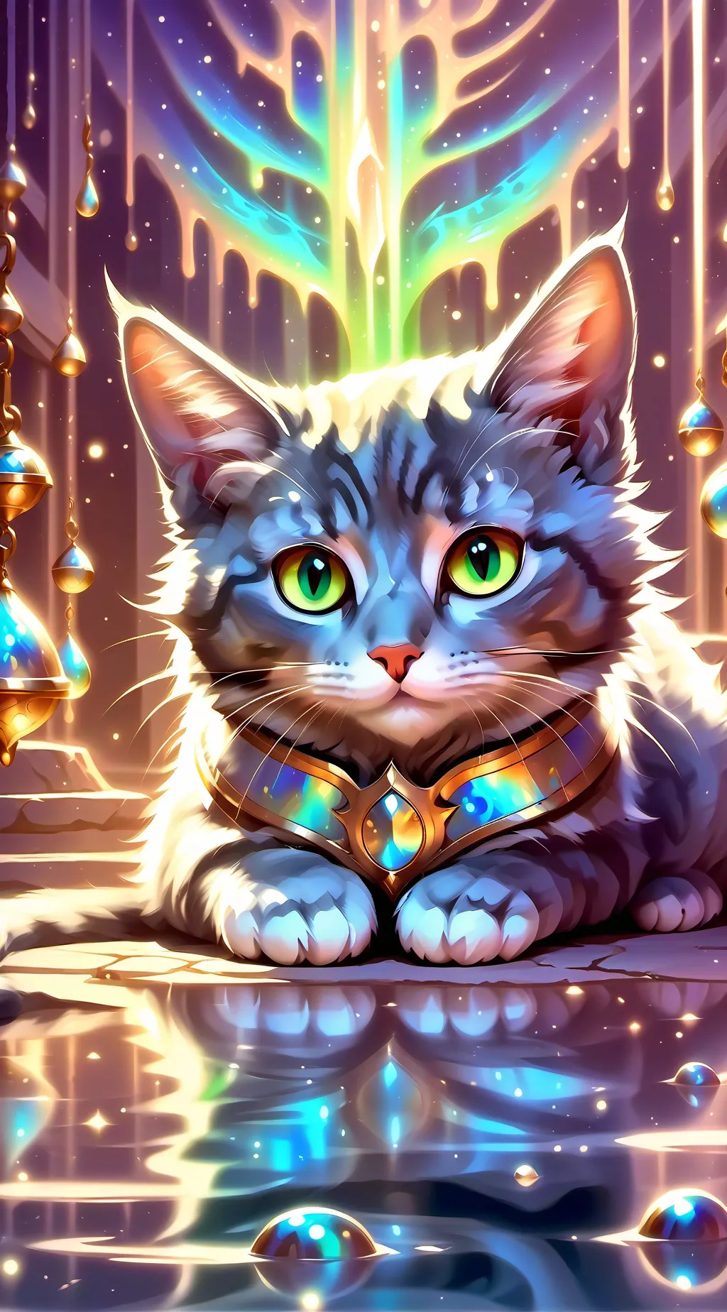 ai character: Greendust background