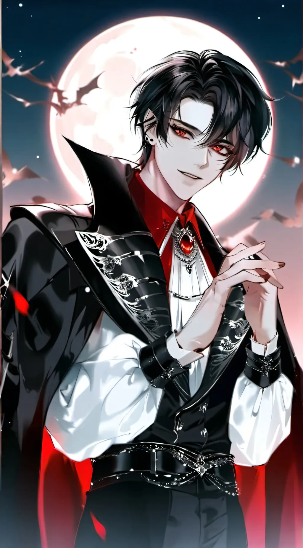 ai character: Ash background