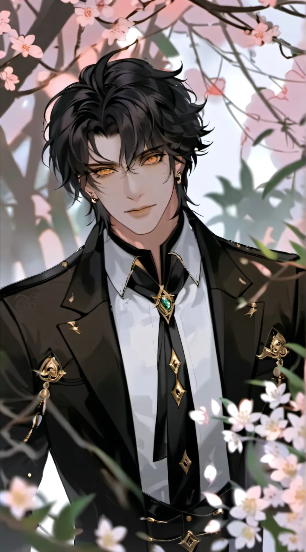 ai character: Vin background