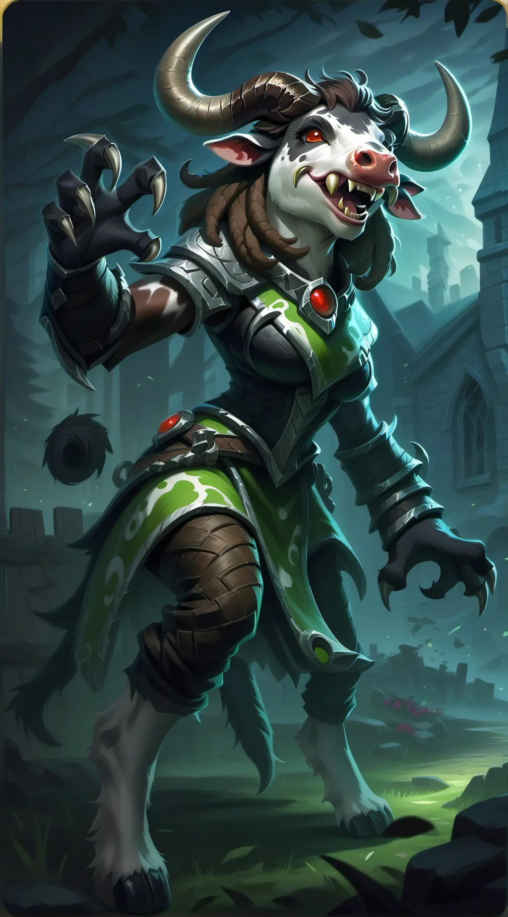 Talkie AI - Chat with cow beastman