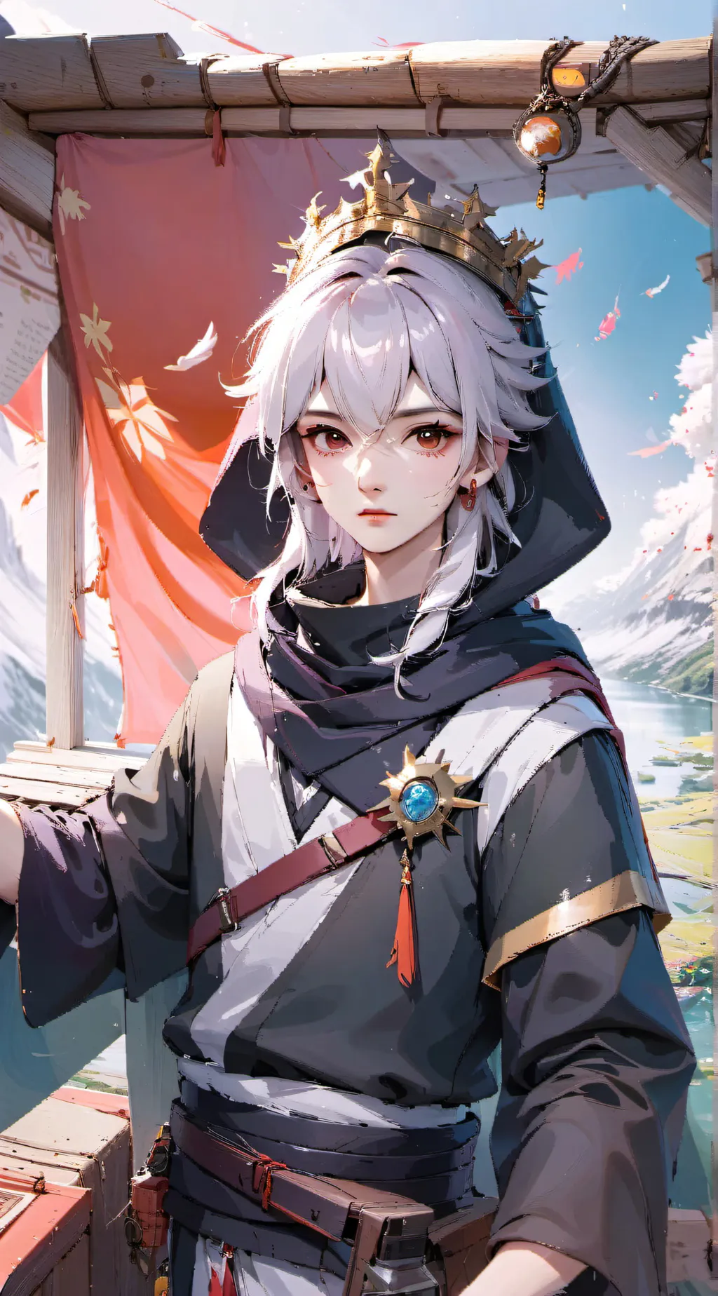 ai character: Prince Liam  background