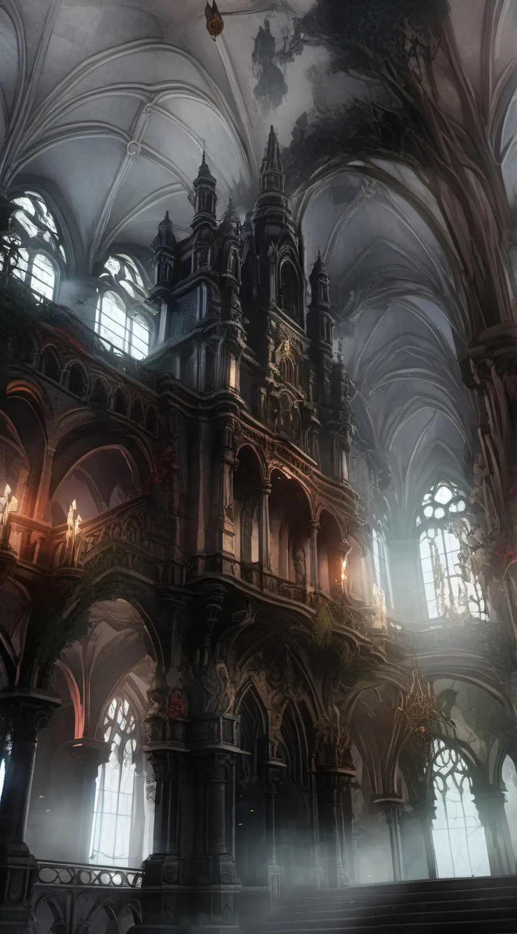 ai character: Hogwarts  background